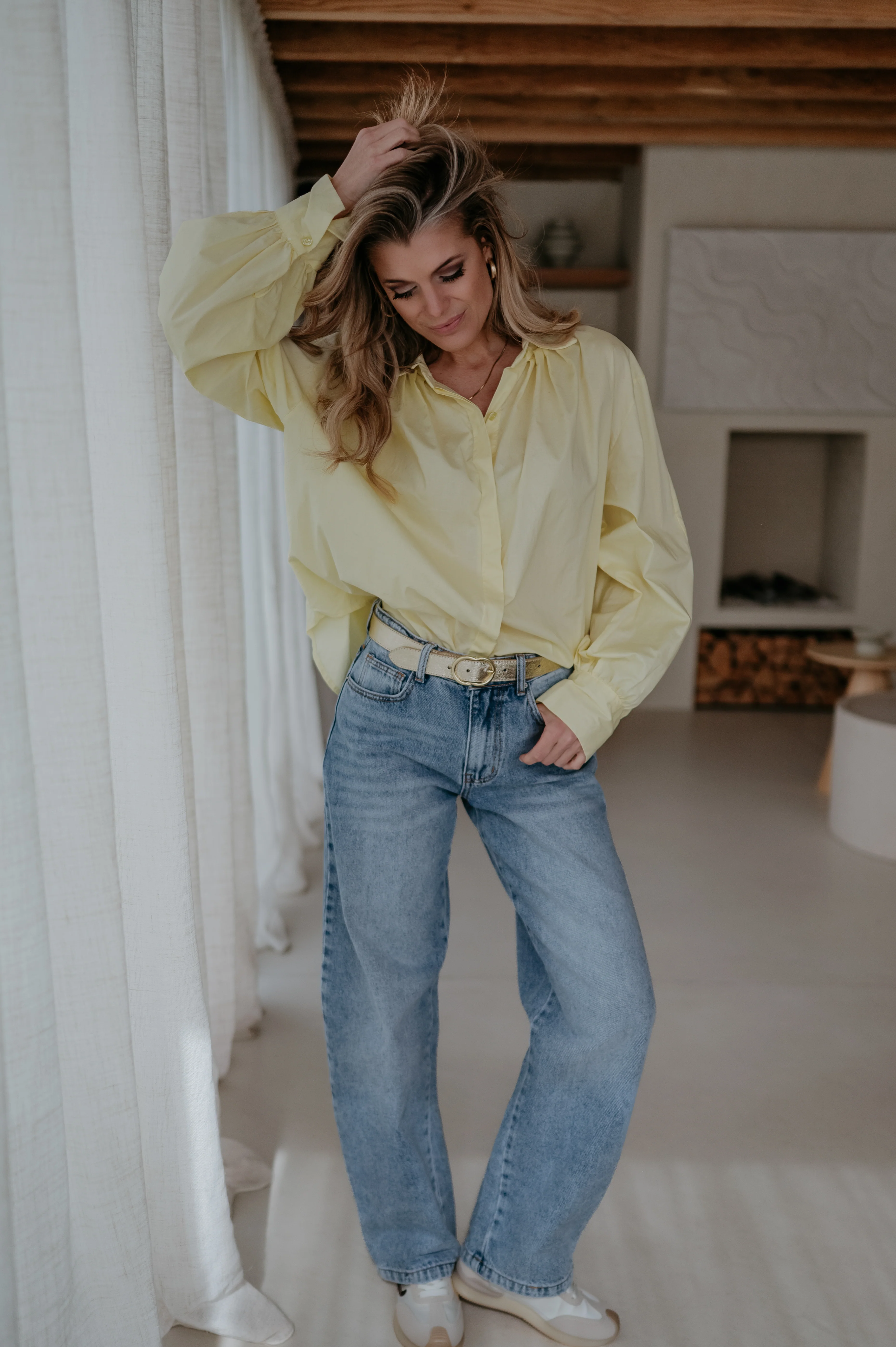 Sadeli shirt I Yellow - Image 2