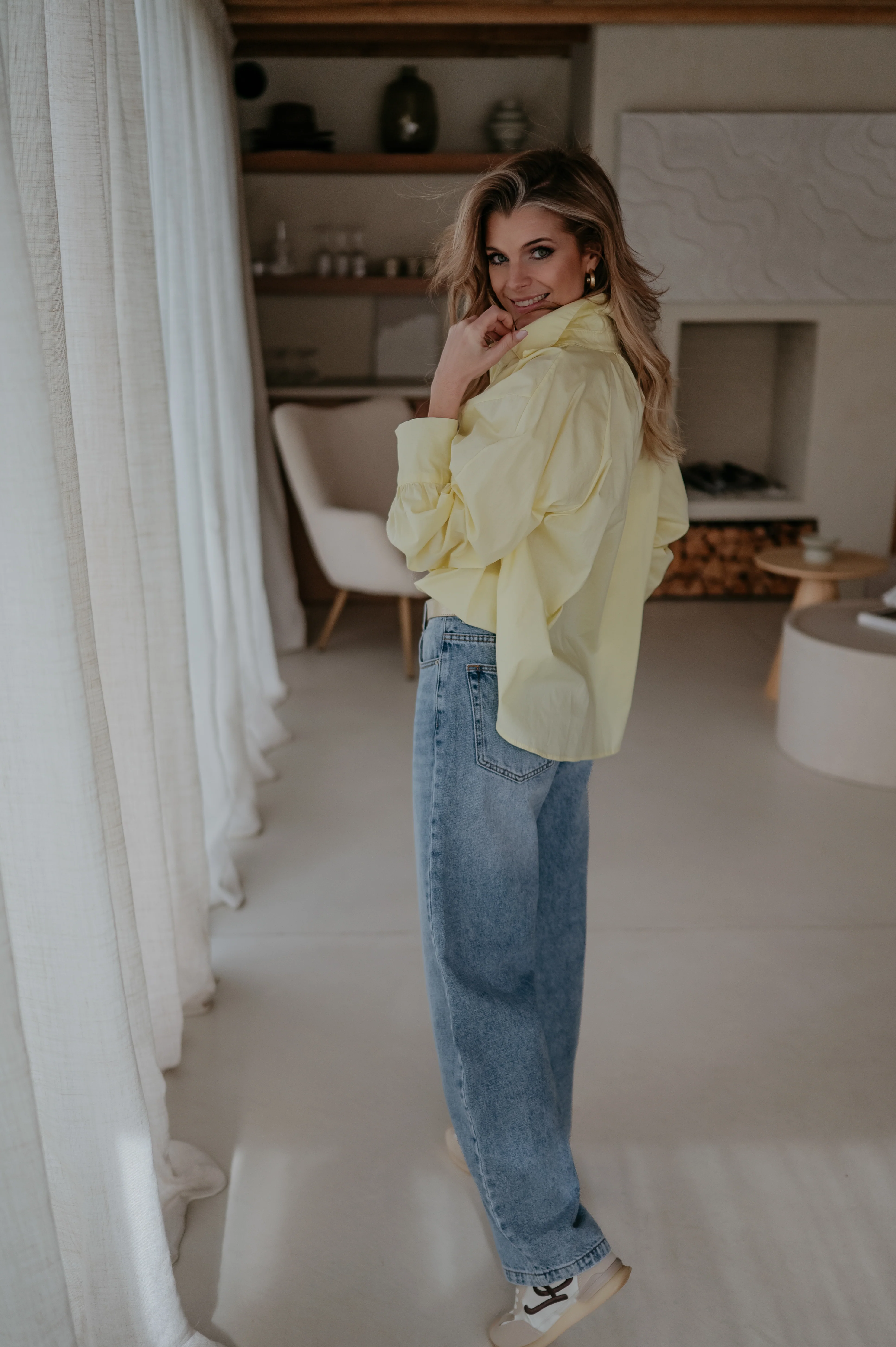 Sadeli shirt I Yellow - Image 4