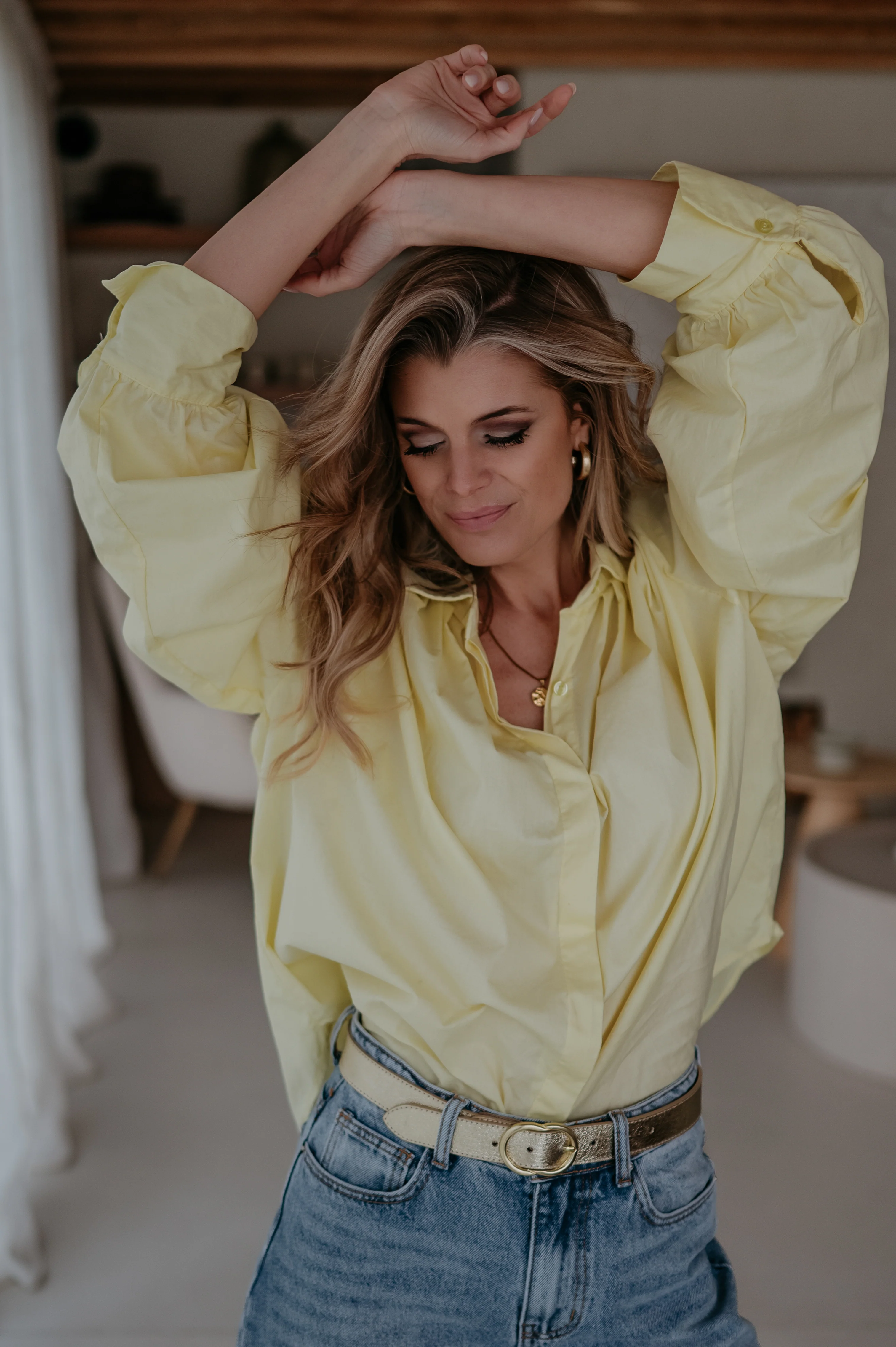Sadeli shirt I Yellow - Image 5