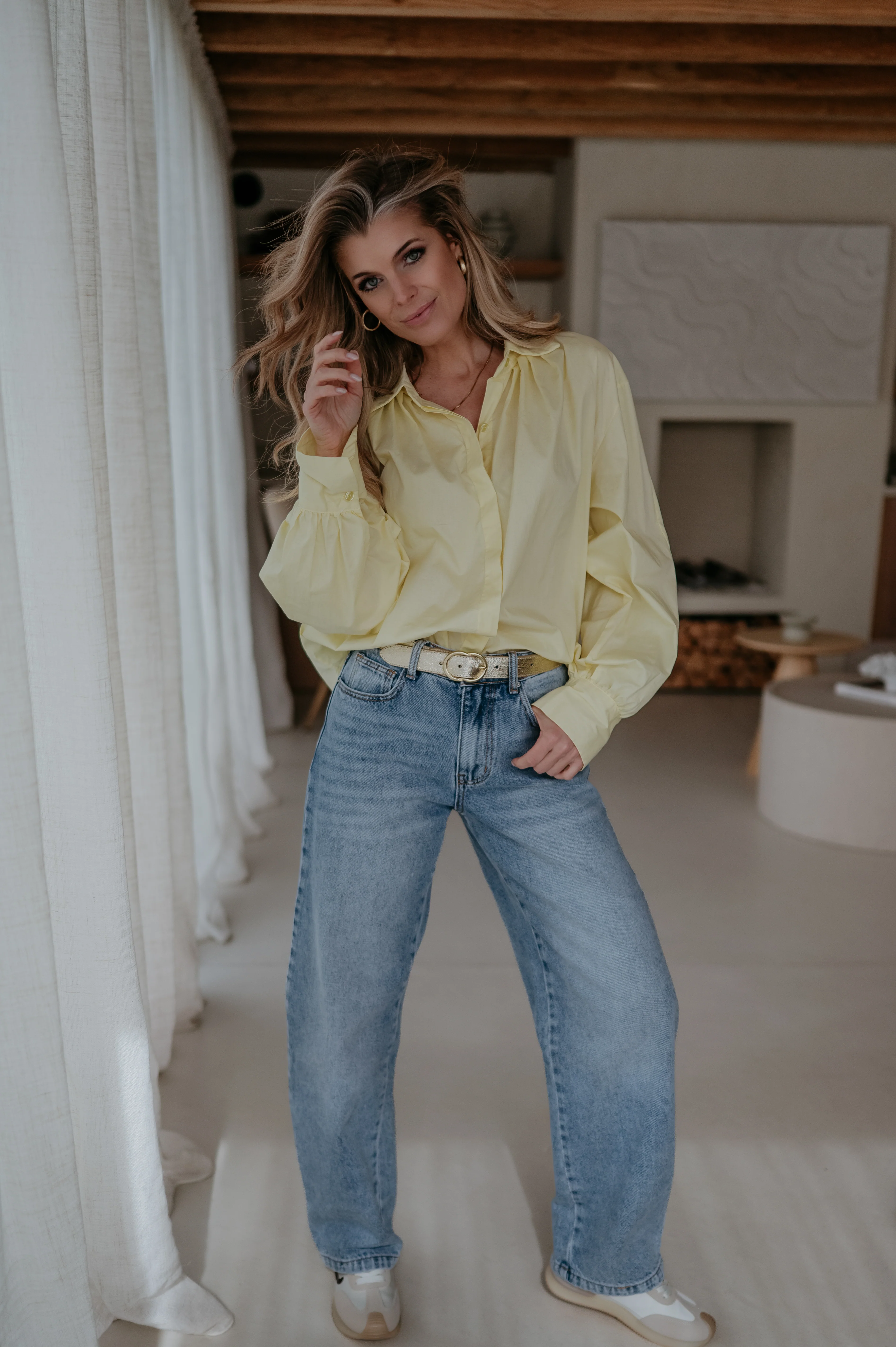 Sadeli shirt I Yellow - Image 7