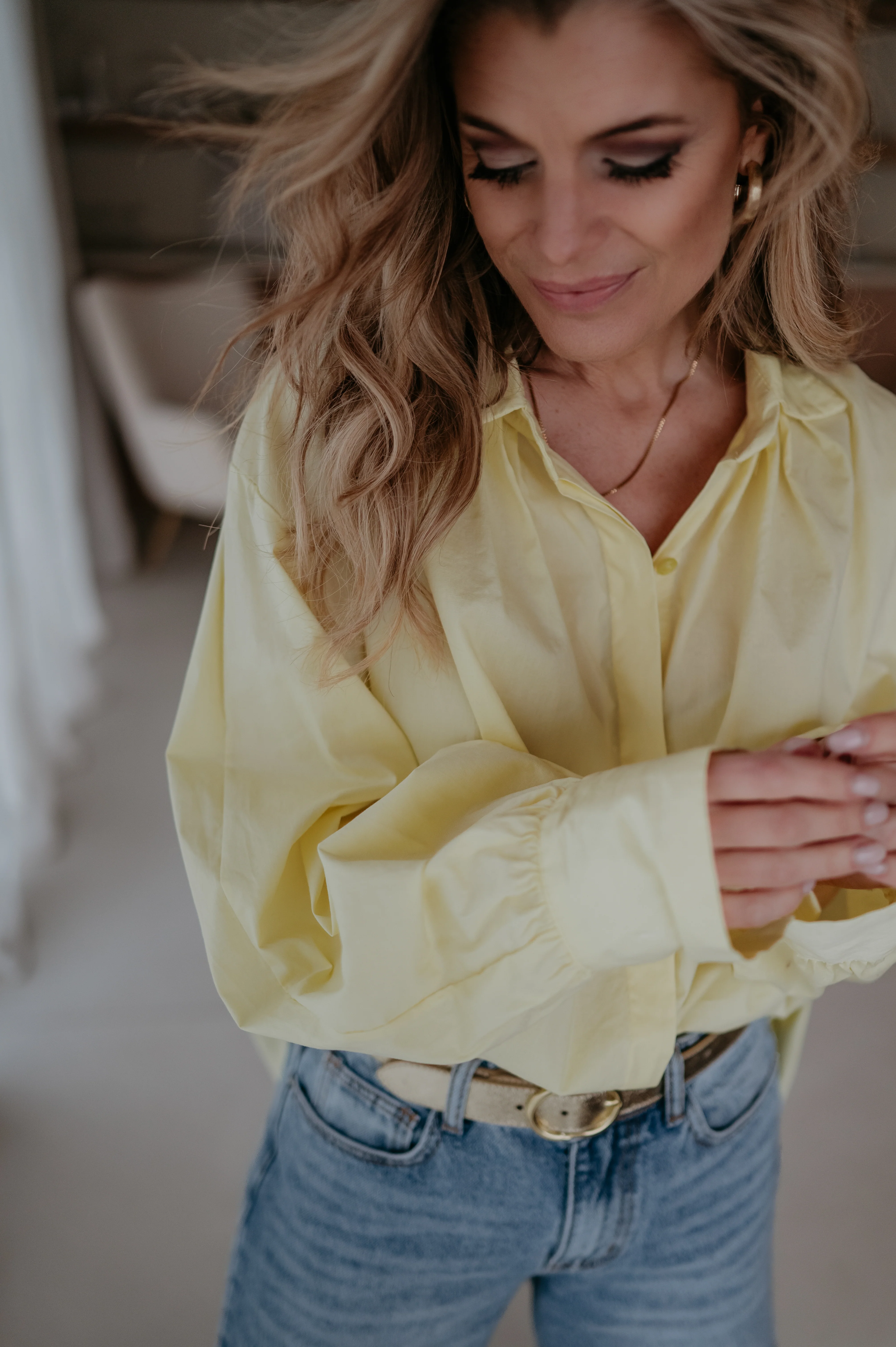 Sadeli shirt I Yellow - Image 8