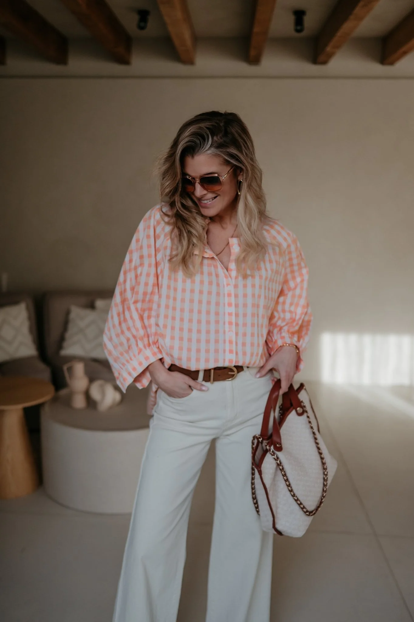 Santi shirt I Peach - Image 10