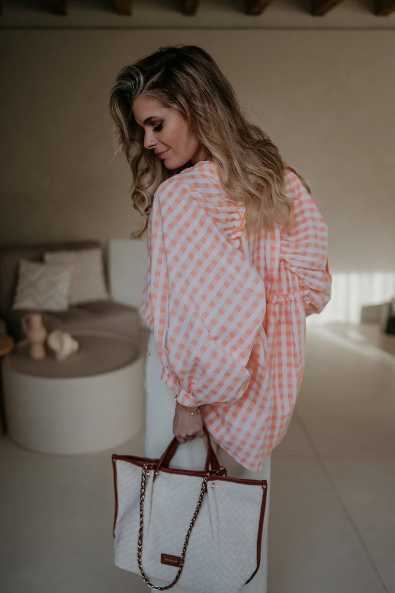 Santi shirt I Peach - Image 11