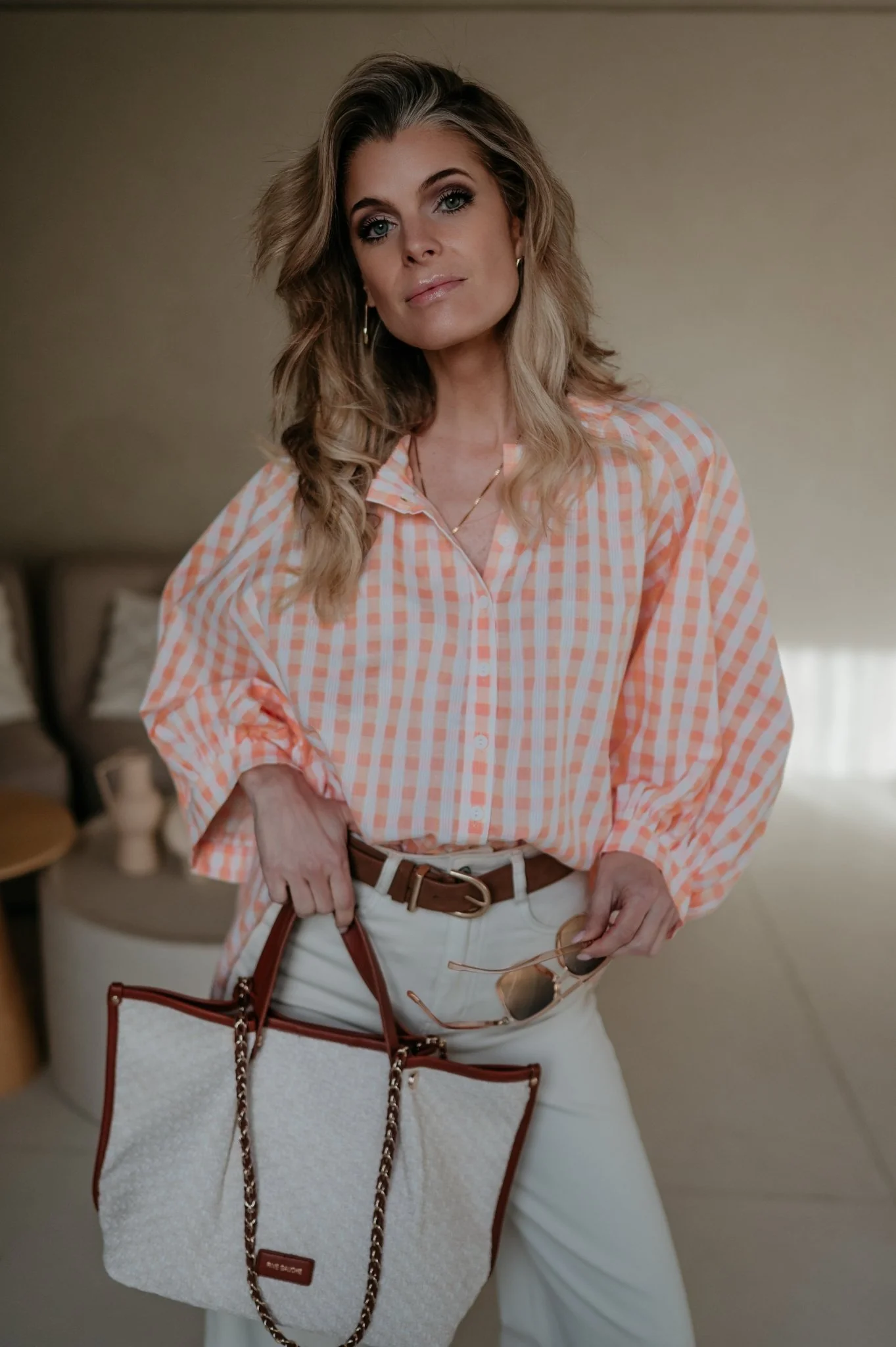 Santi shirt I Peach - Image 14