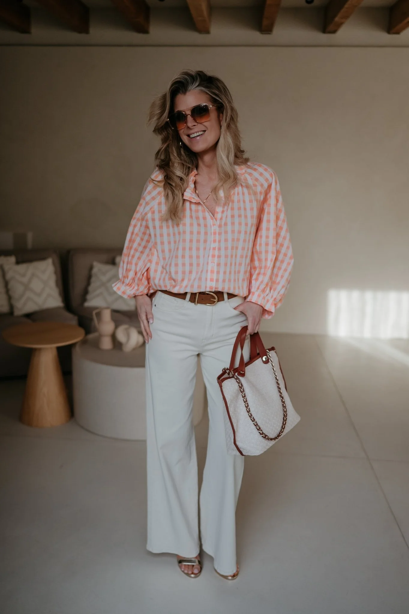 Santi shirt I Peach - Image 15