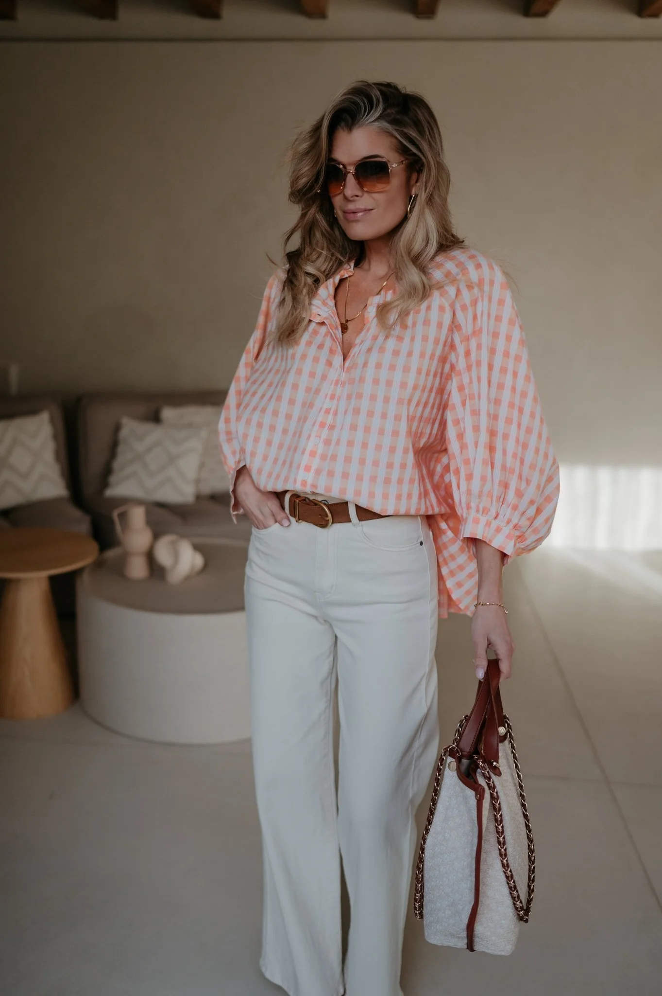Santi shirt I Peach - Image 16