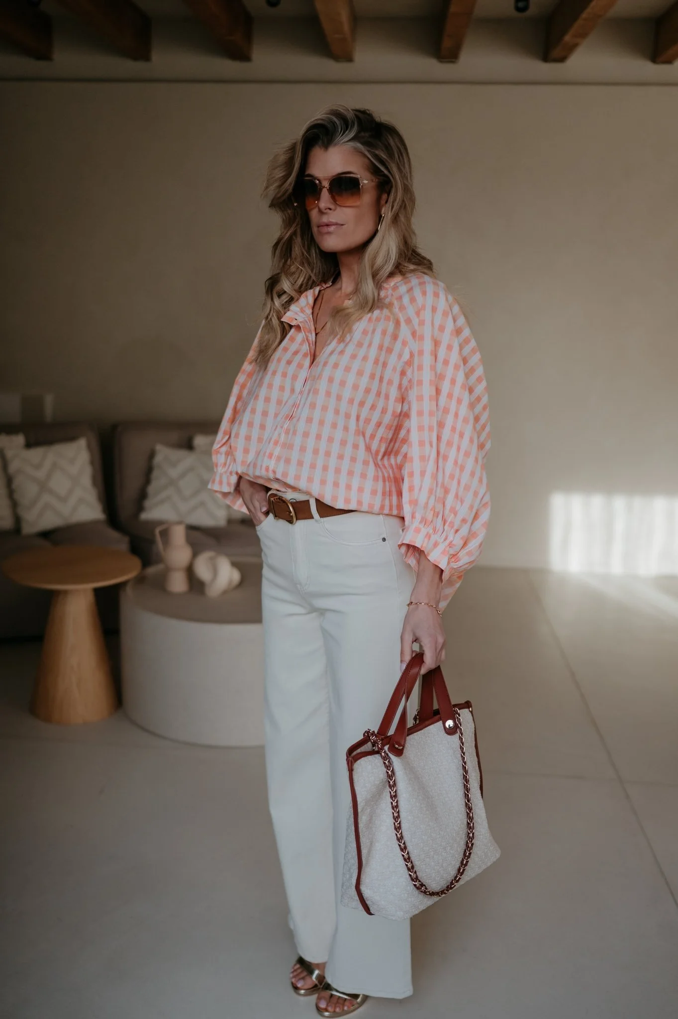 Santi shirt I Peach - Image 18