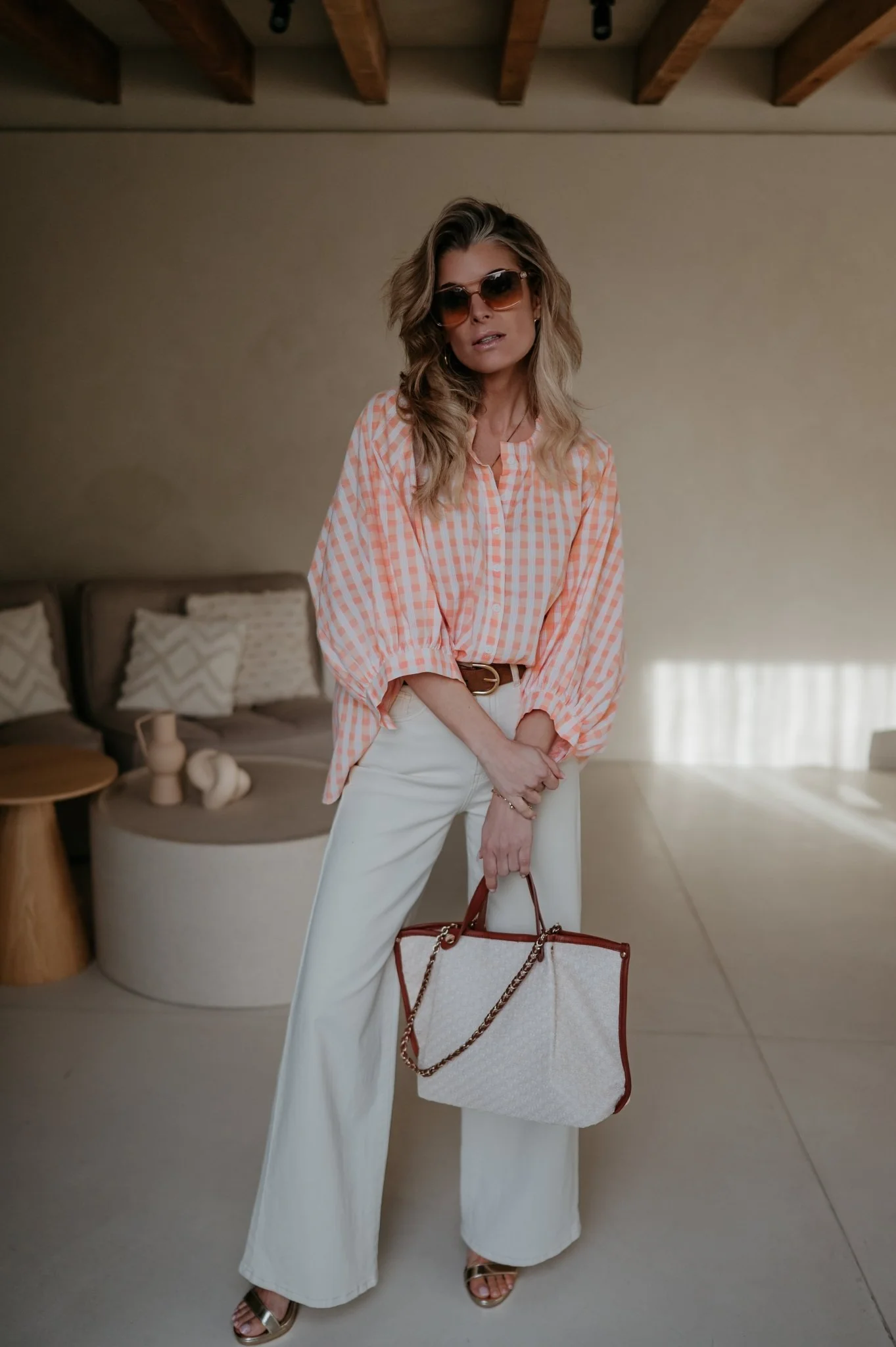 Santi shirt I Peach - Image 19