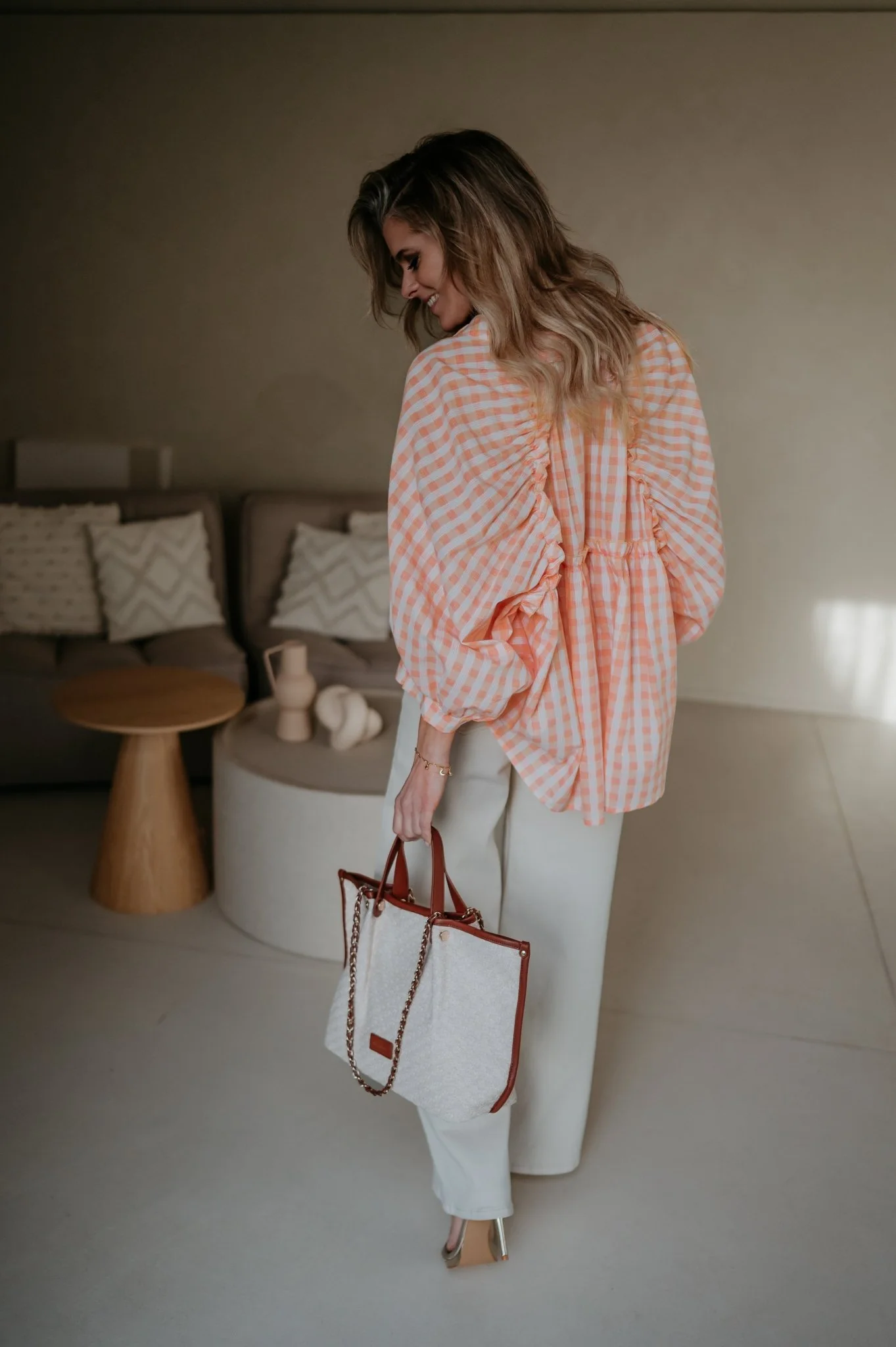 Santi shirt I Peach - Image 7