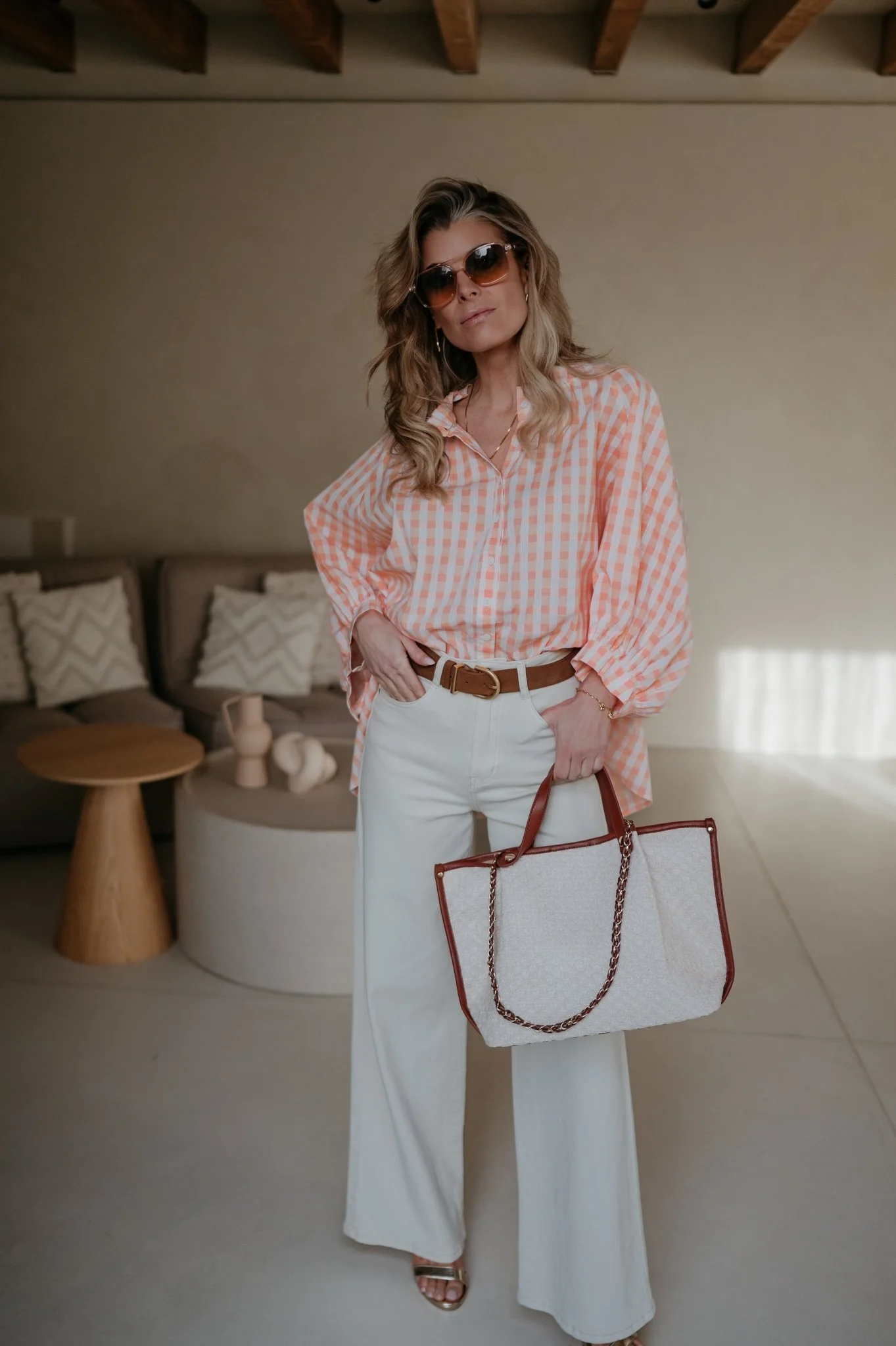 Santi shirt I Peach - Image 8