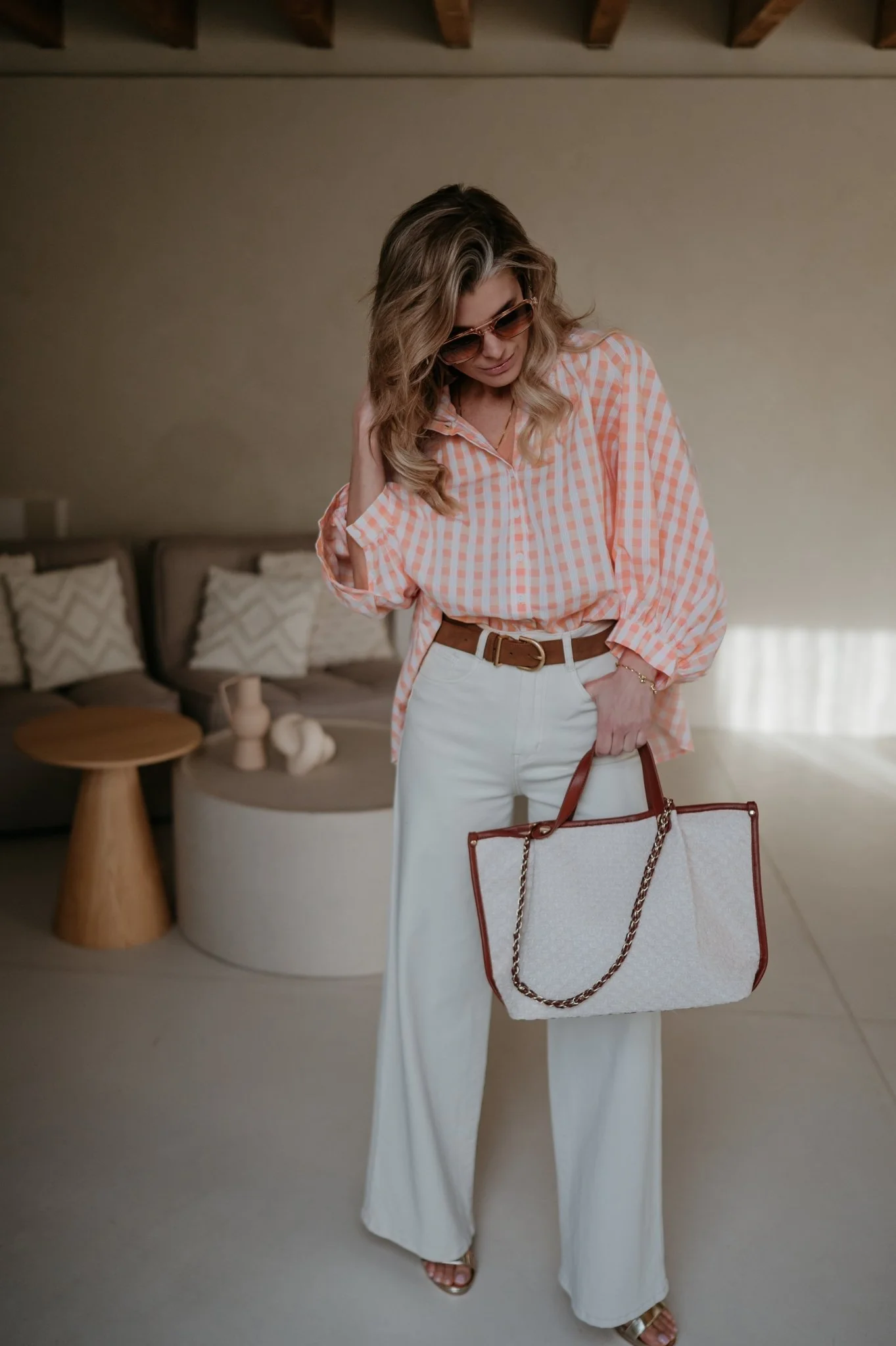 Santi shirt I Peach - Image 9