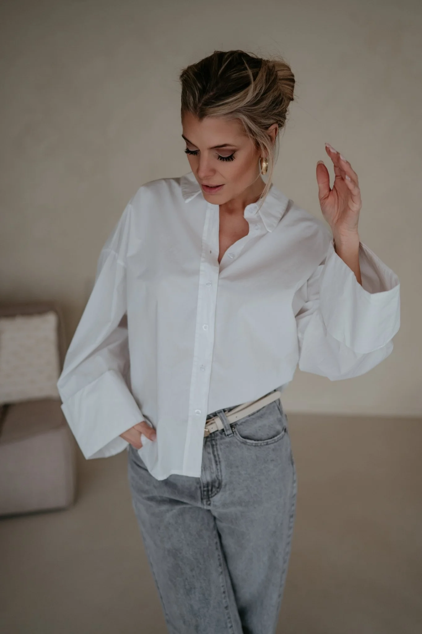 Sapiedi shirt I White - Image 8