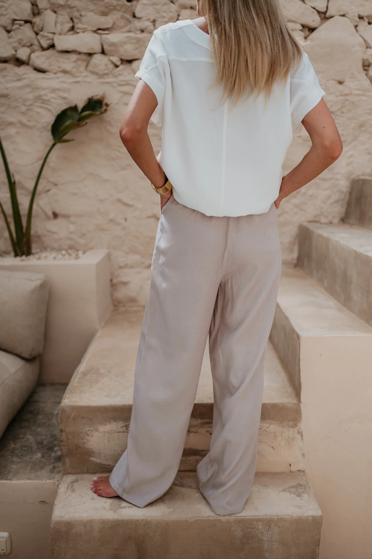 Segue trousers I Beige - Image 6