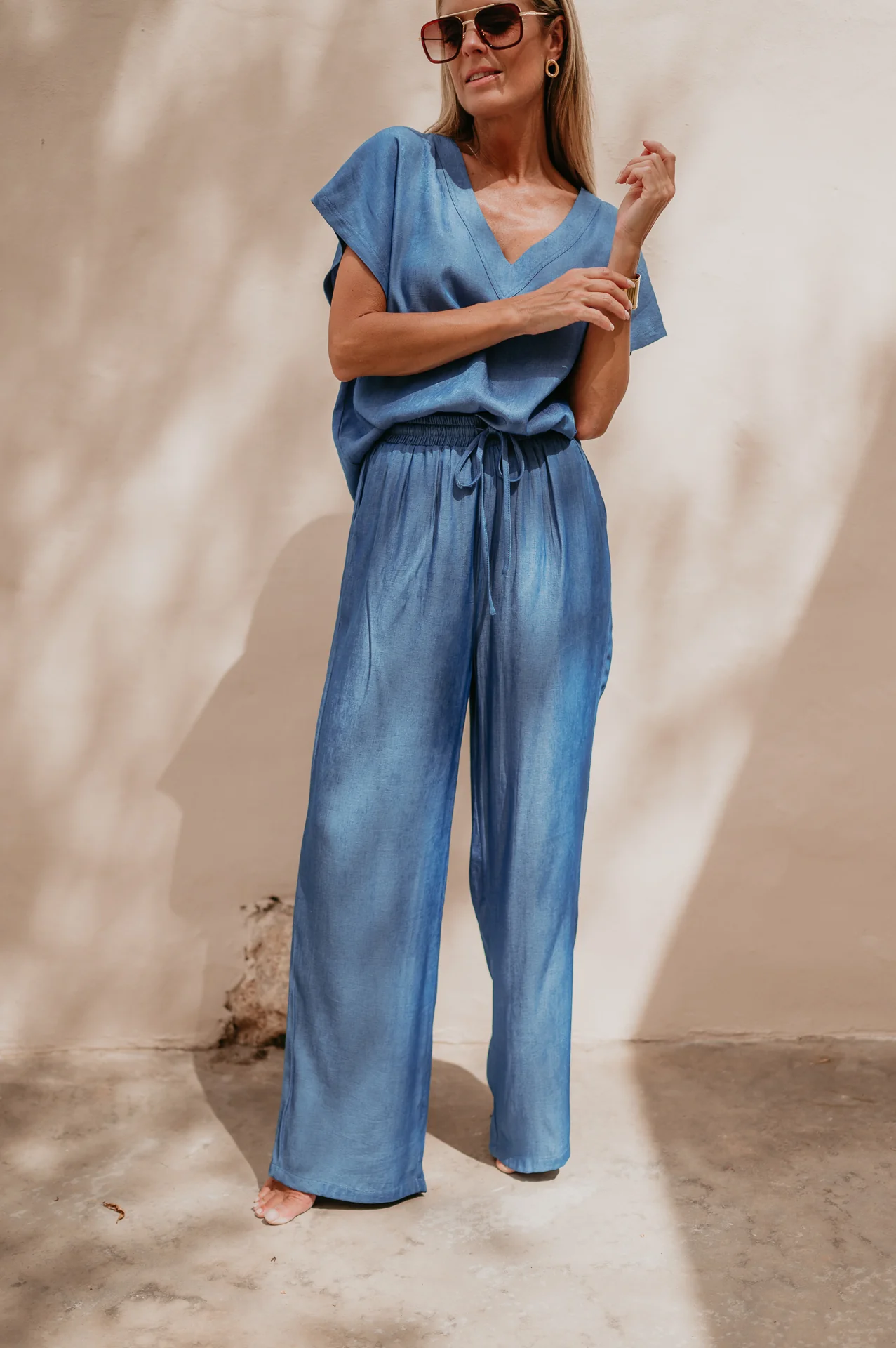 Segue trousers I Blue - Image 5