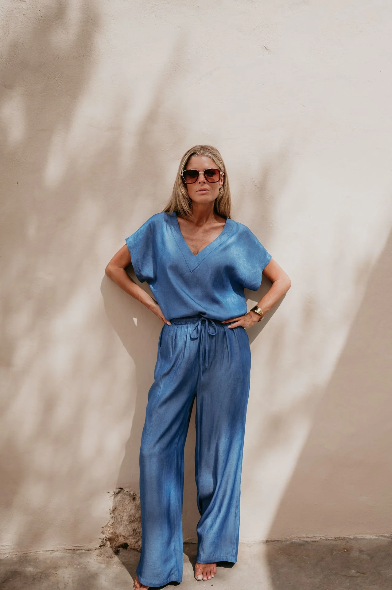 Segue trousers I Blue - Image 6