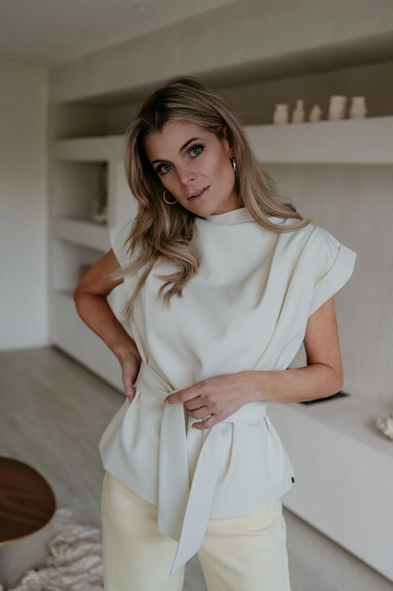Selta top I Ecru - Image 17