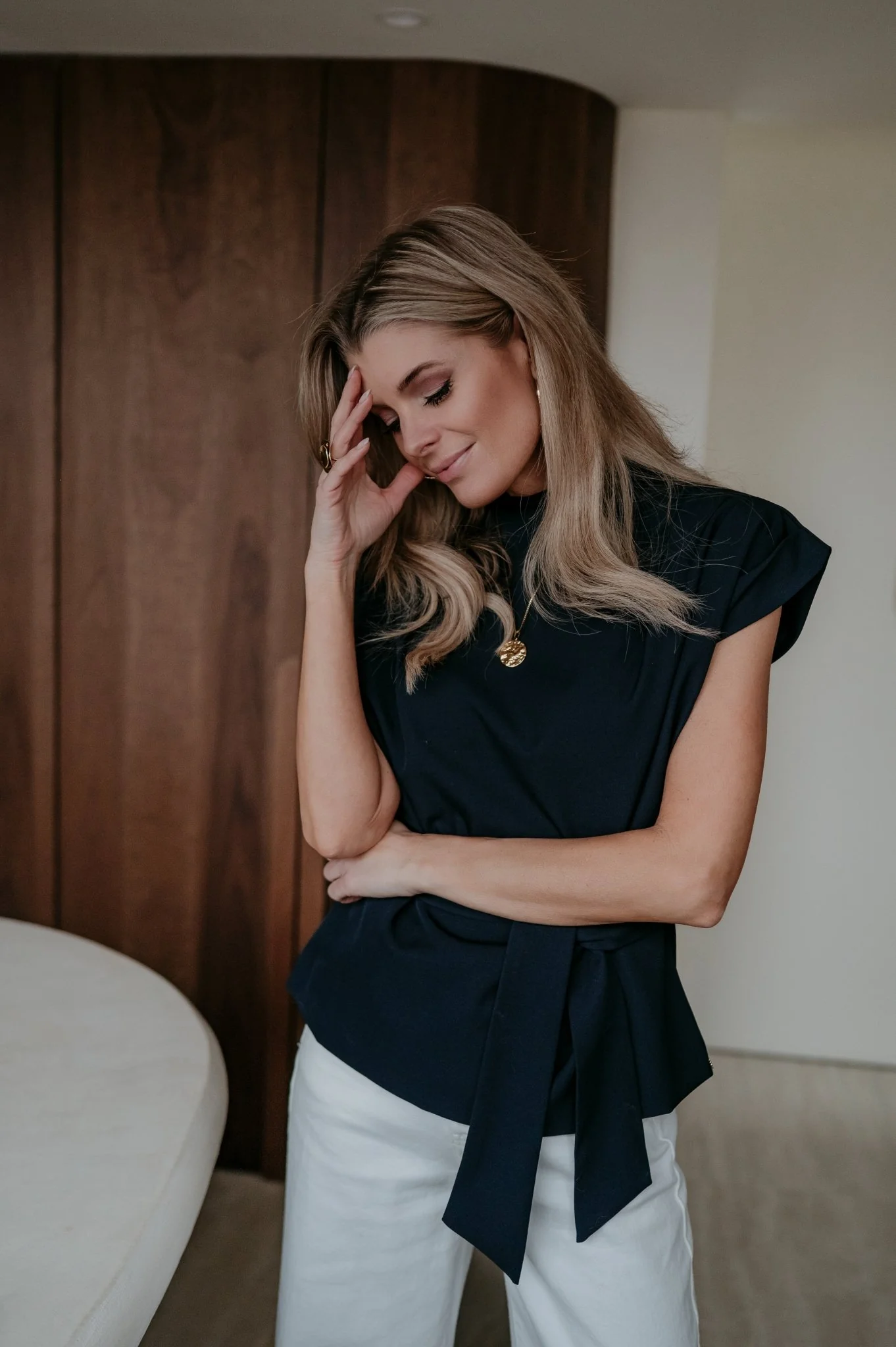 Selta top I Navy Blue - Image 11