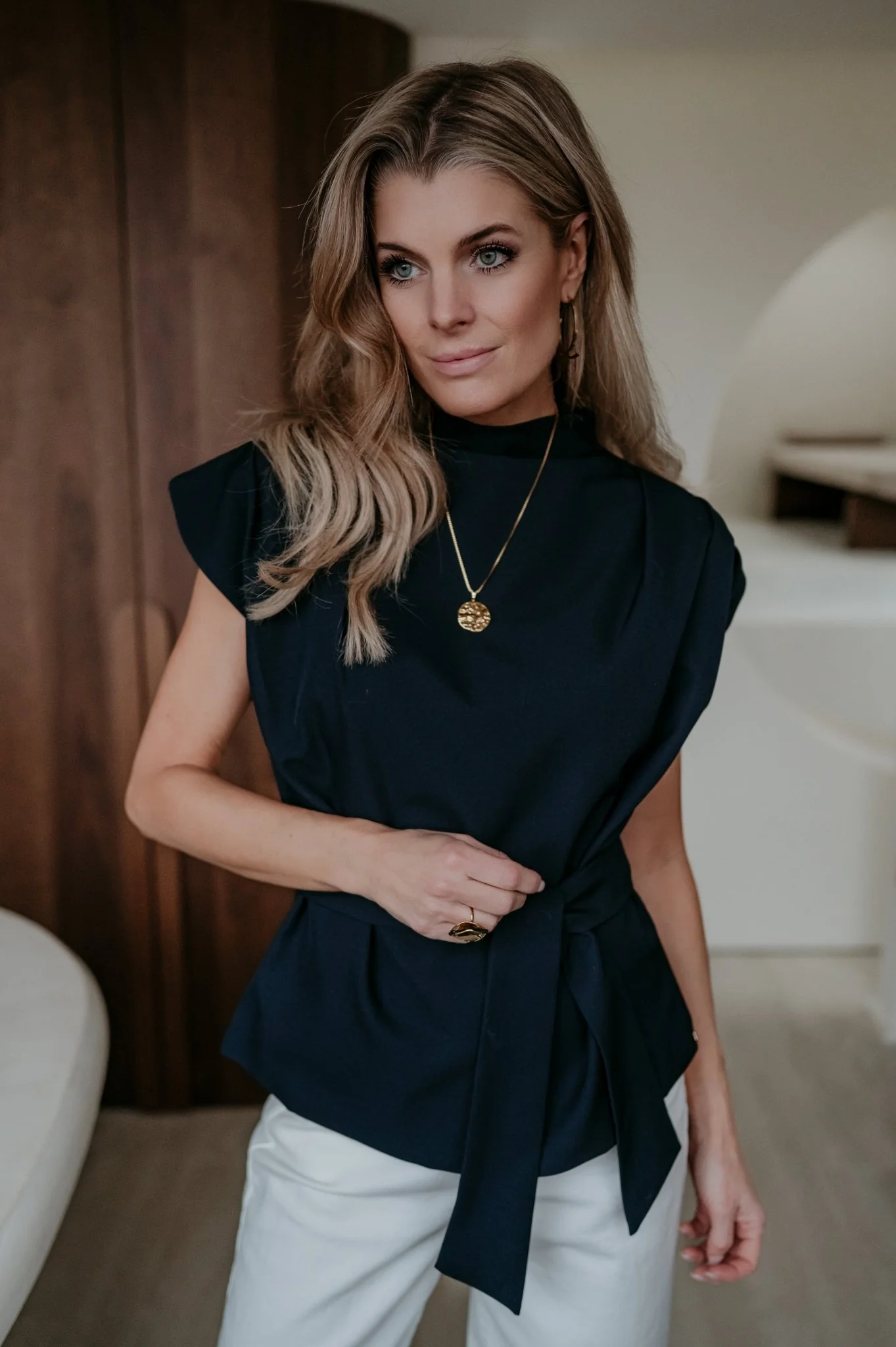 Selta top I Navy Blue - Image 8