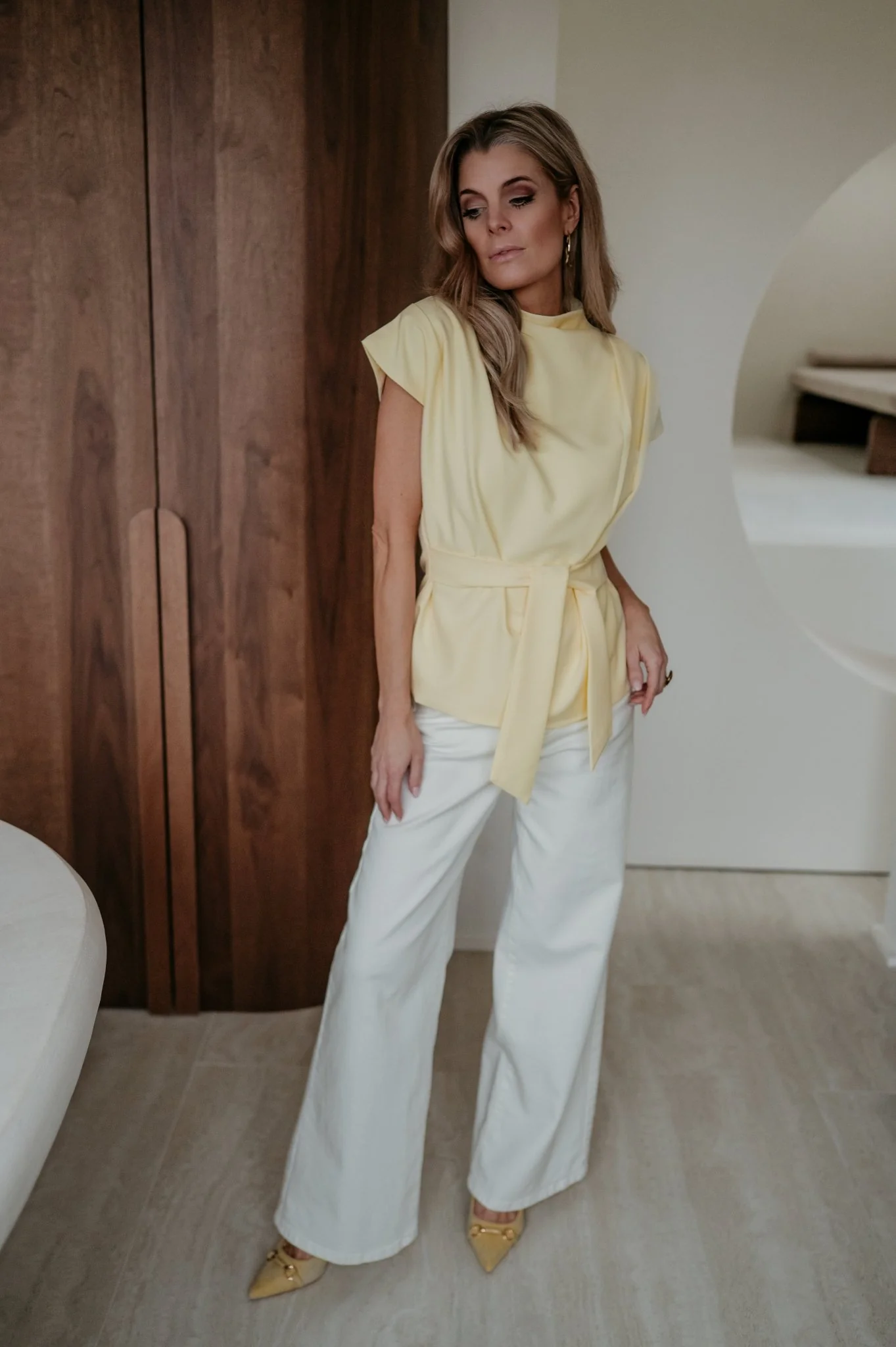 Selta top I Yellow