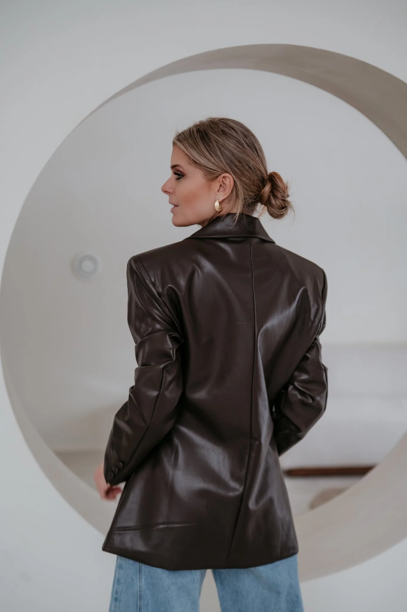Sieno blazer I Chocolate Brown - Image 6