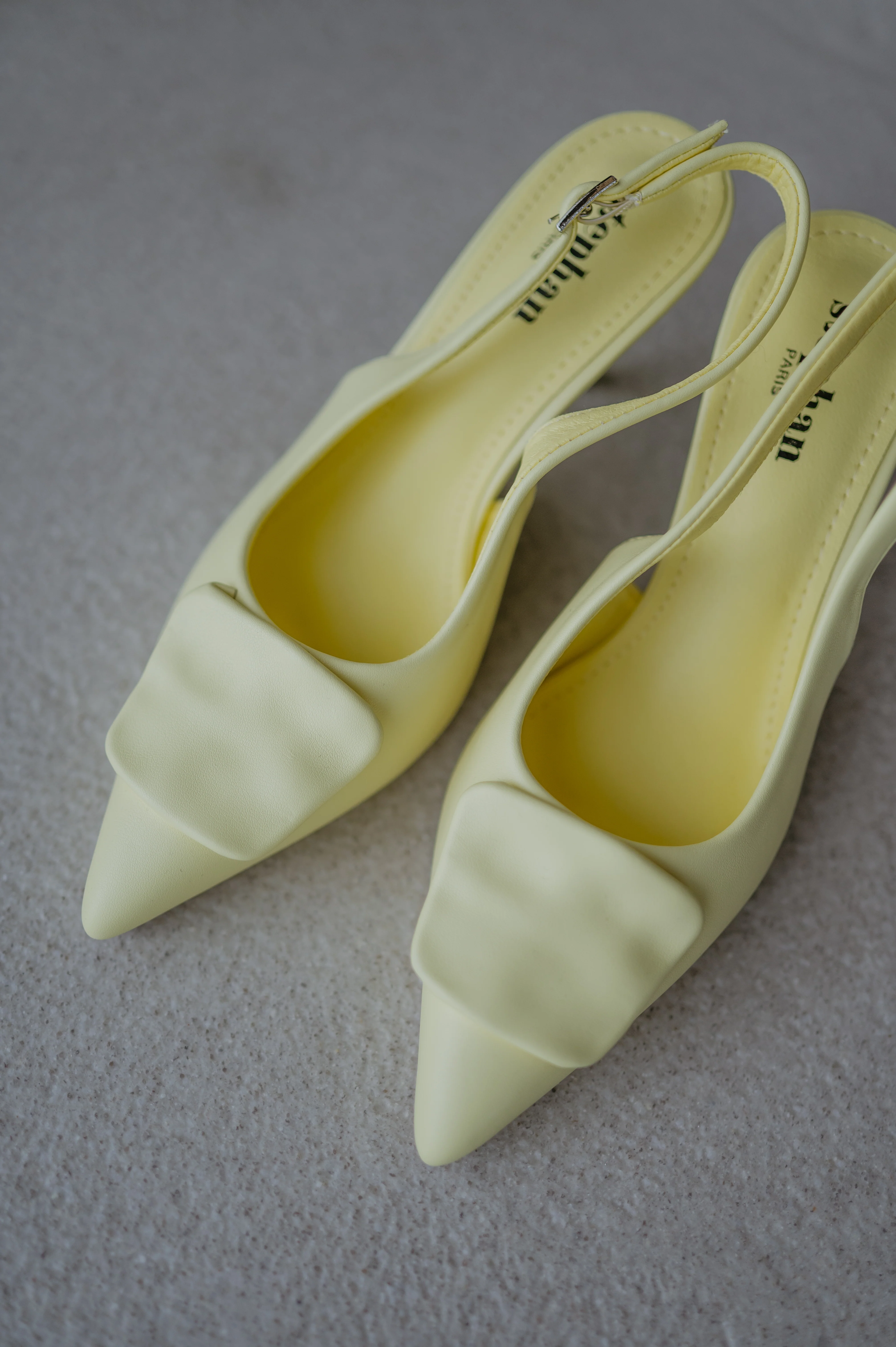Sledi heels I Yellow - Image 3