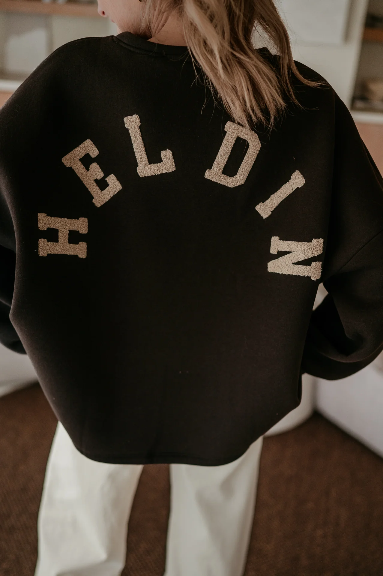 Solido sweater 'HELDIN' I Brown