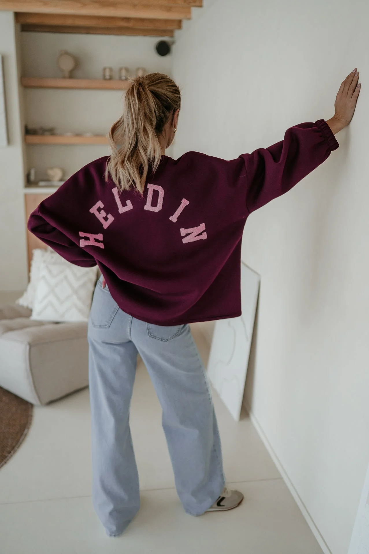 Solido sweater 'HELDIN' I Burgundy - Image 5