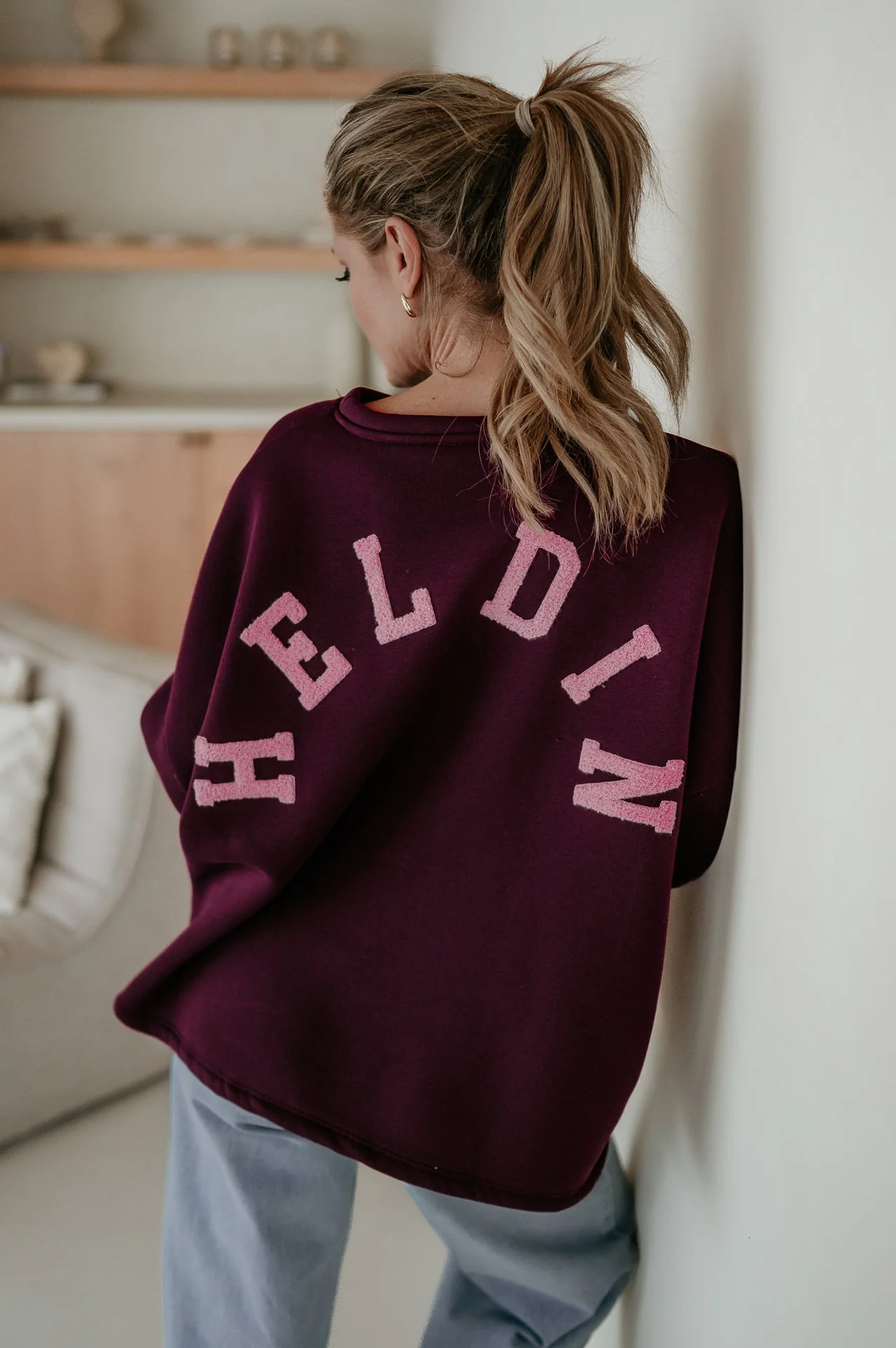 Solido sweater 'HELDIN' I Burgundy - Image 7