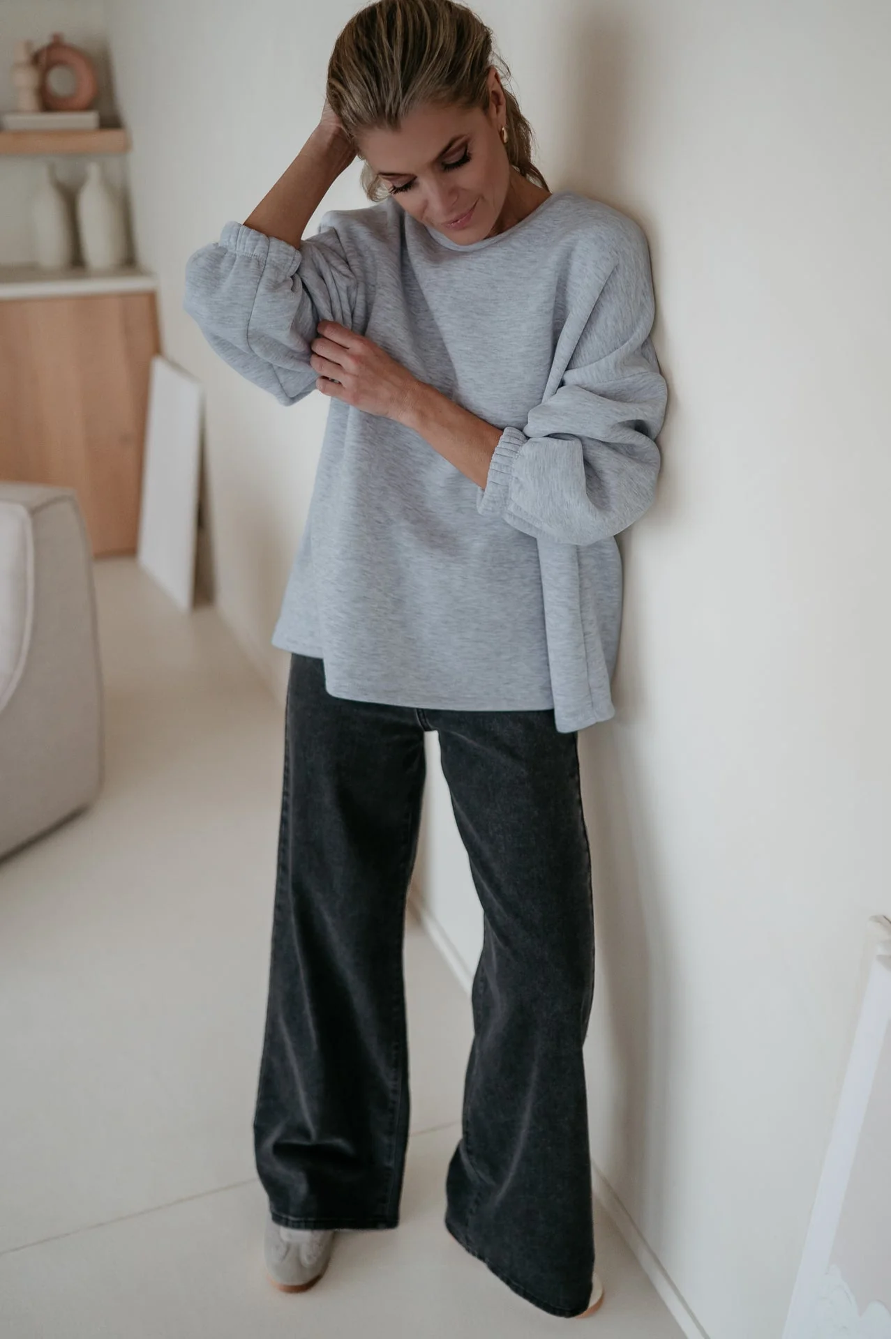Solido sweater 'HELDIN' I Grey - Image 4