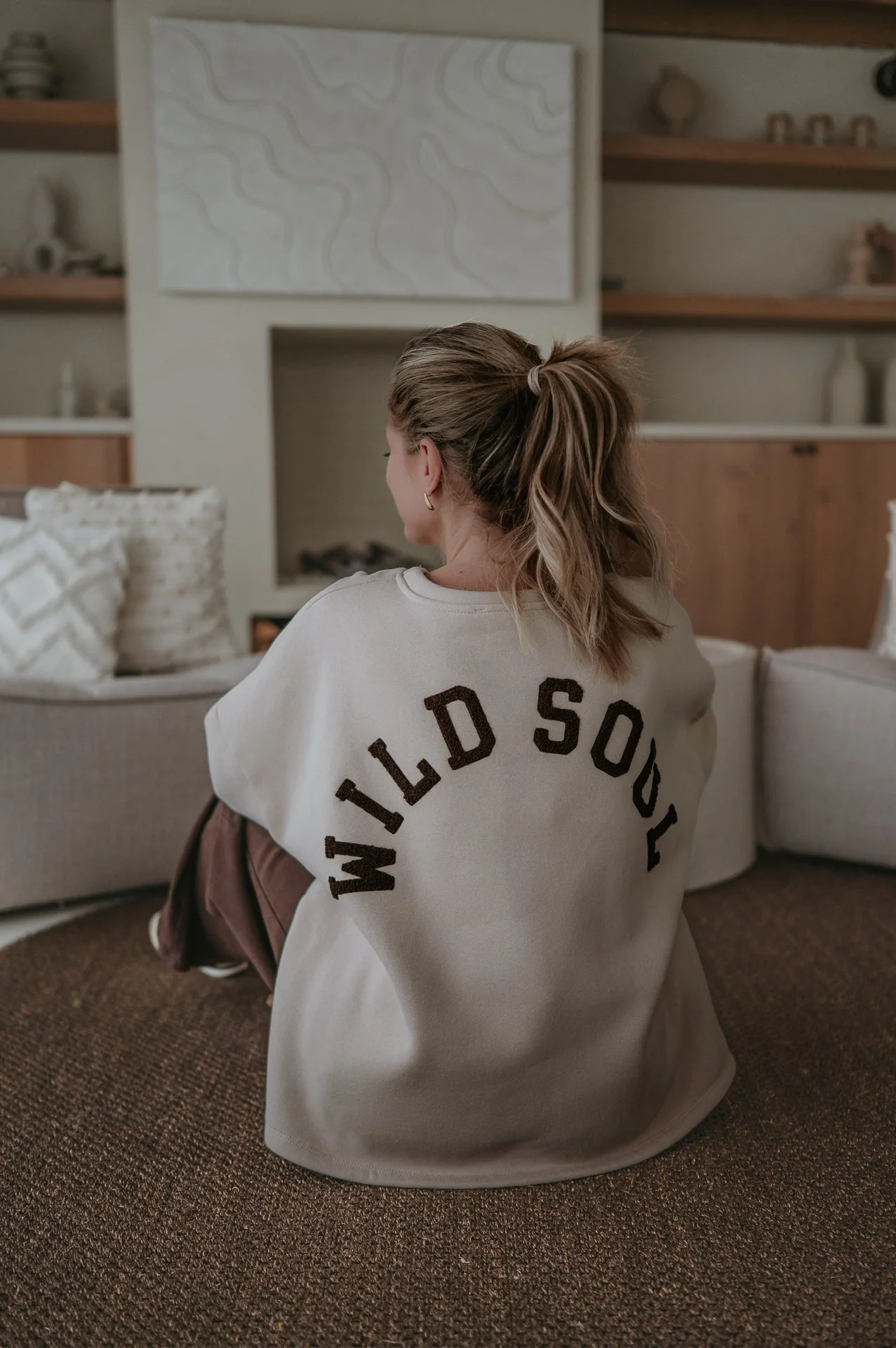 Solido sweater 'WILD SOUL' I Beige - Image 10