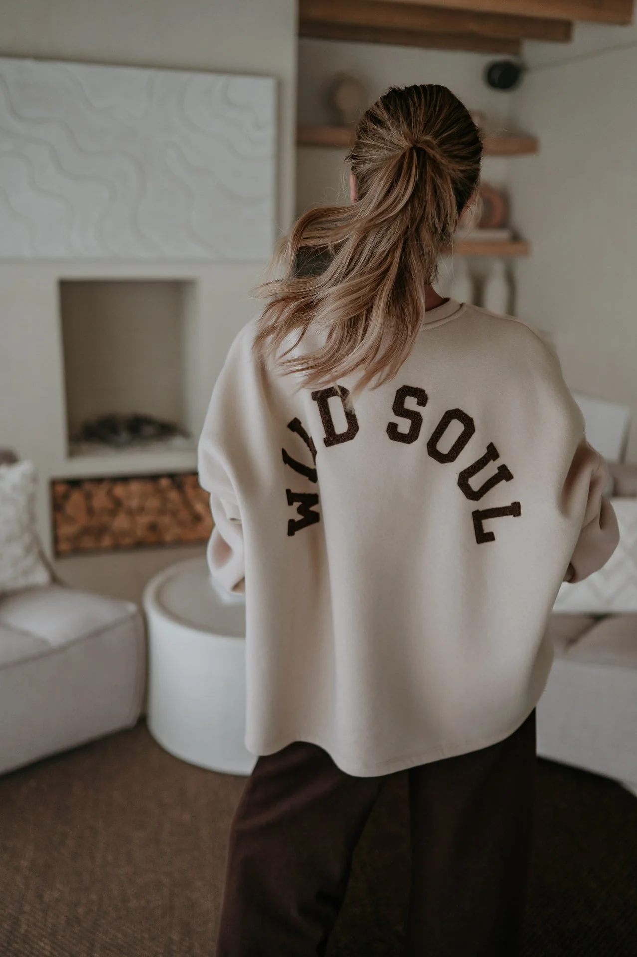 Solido sweater 'WILD SOUL' I Beige - Image 5