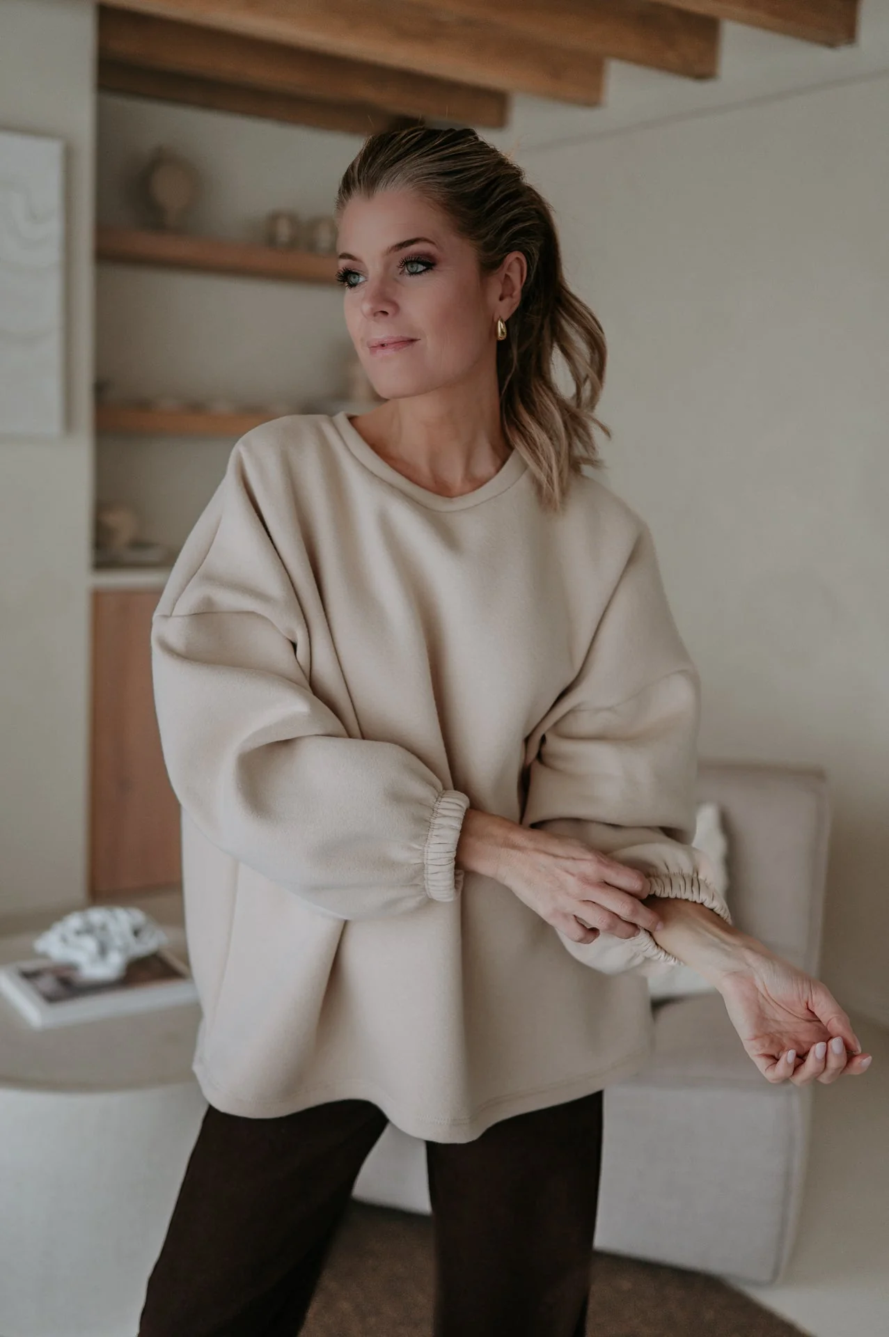 Solido sweater 'WILD SOUL' I Beige - Image 8