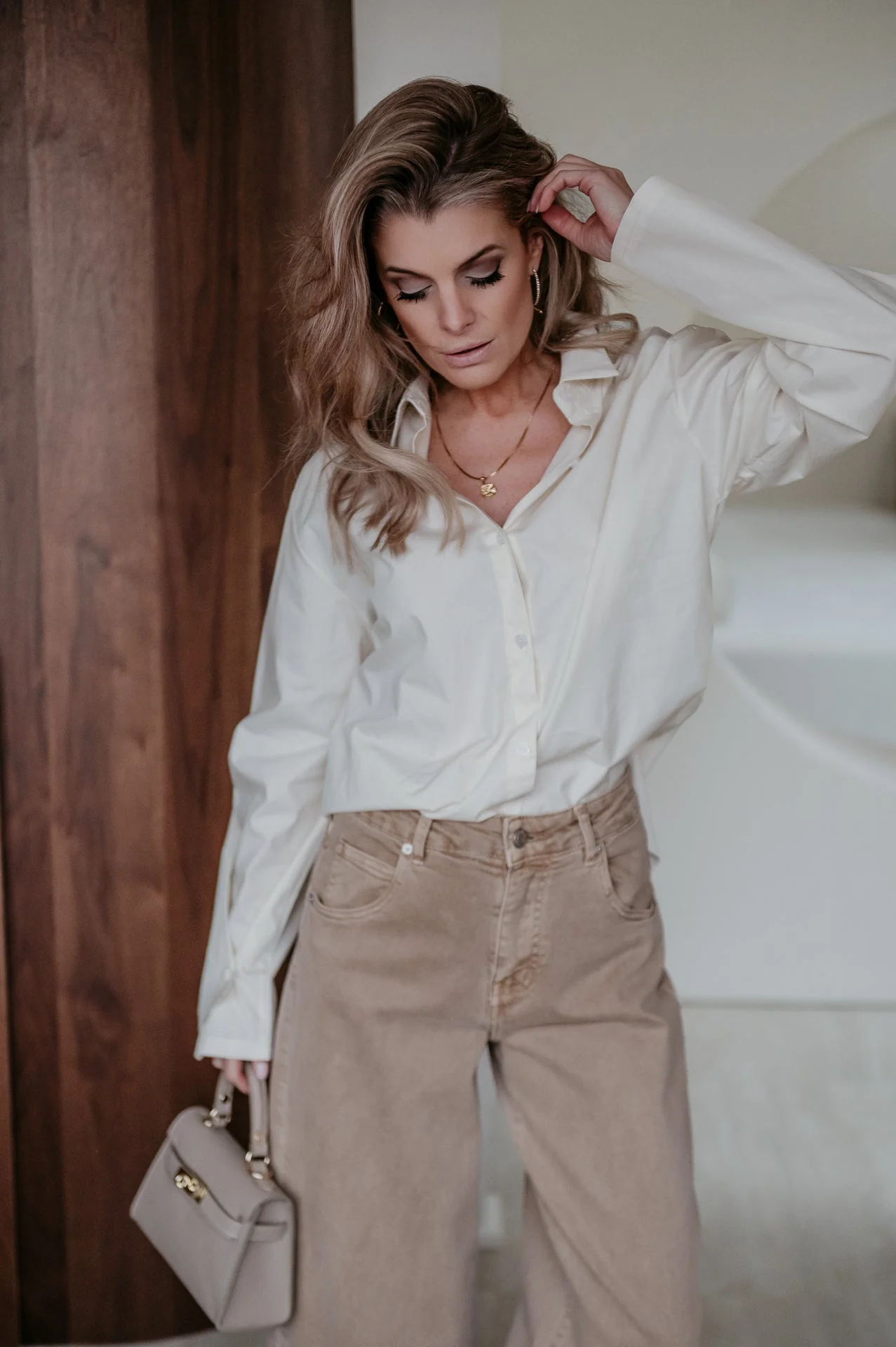Stenido shirt I Ecru - Image 10