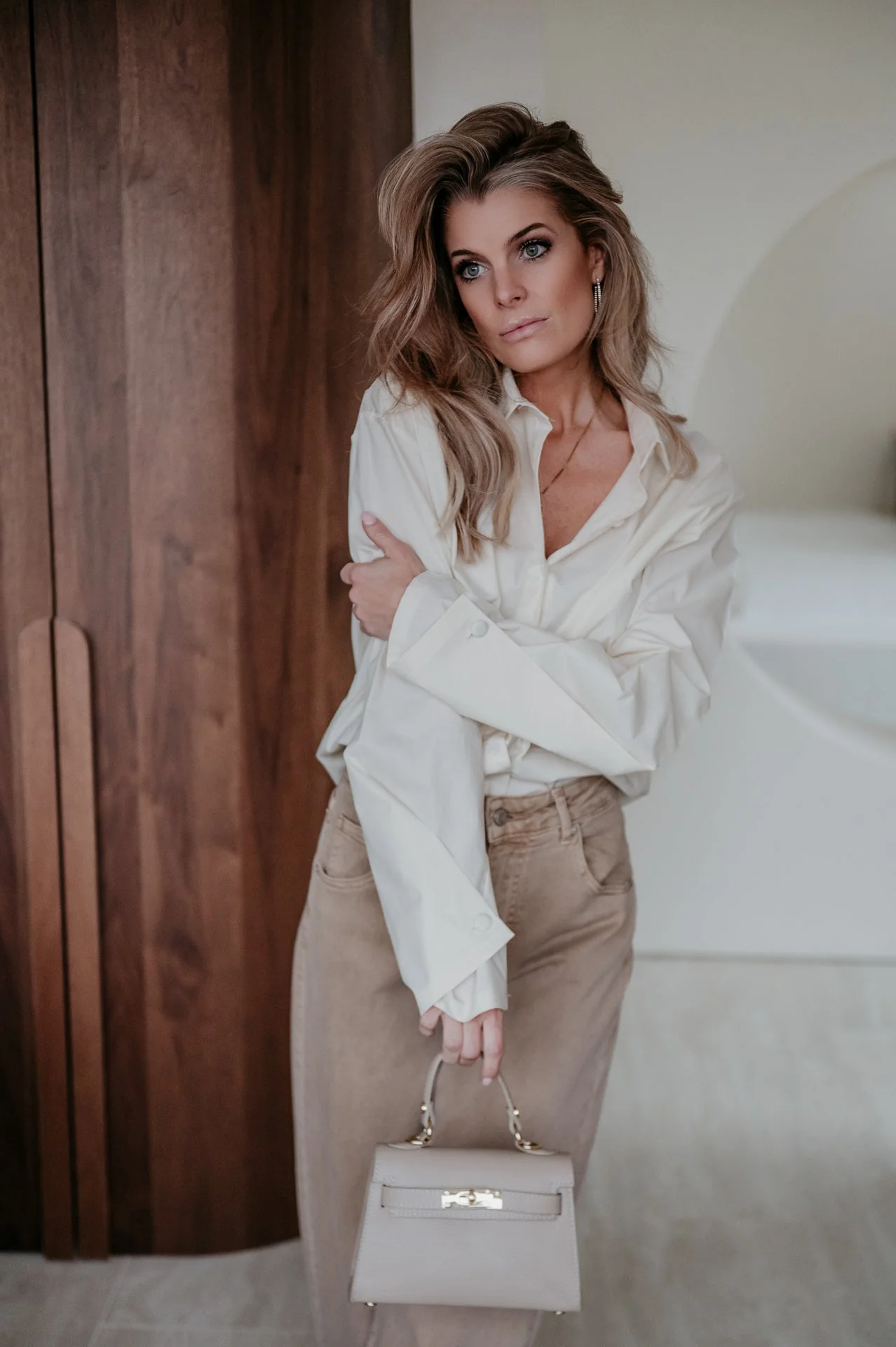 Stenido shirt I Ecru - Image 12