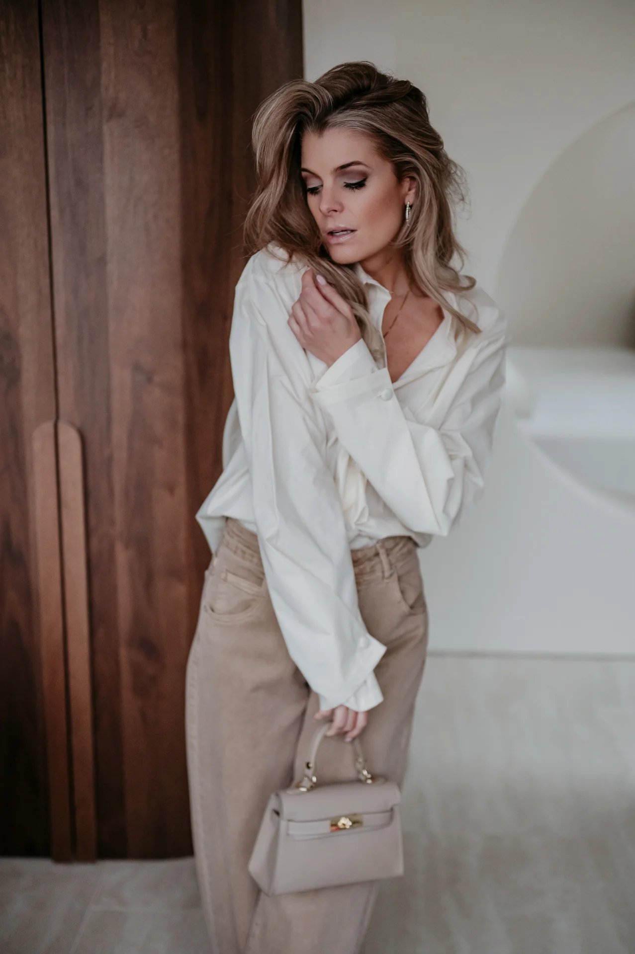 Stenido shirt I Ecru - Image 14