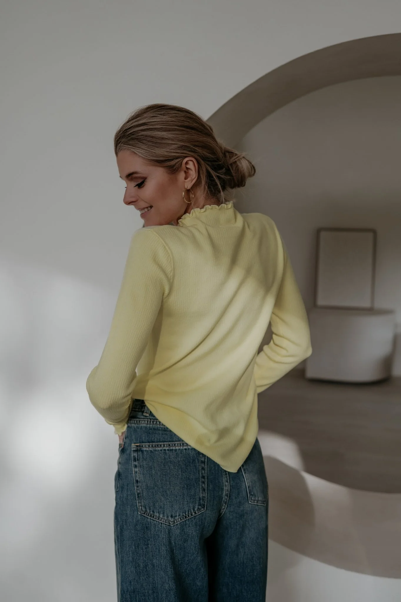 Stretto longsleeve I Yellow - Image 10