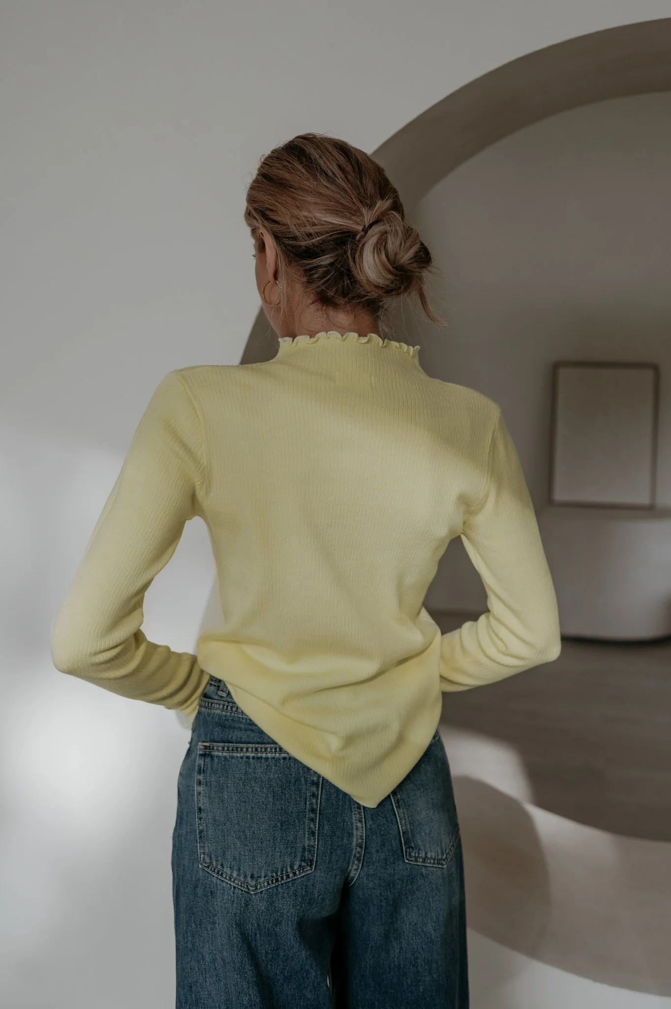 Stretto longsleeve I Yellow - Image 5