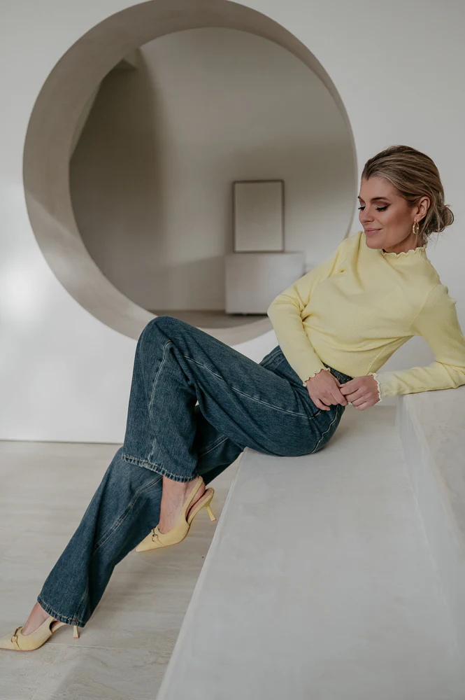 Stretto longsleeve I Yellow - Image 6