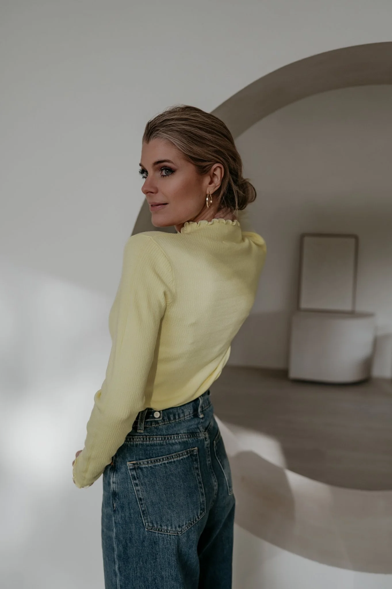 Stretto longsleeve I Yellow - Image 8