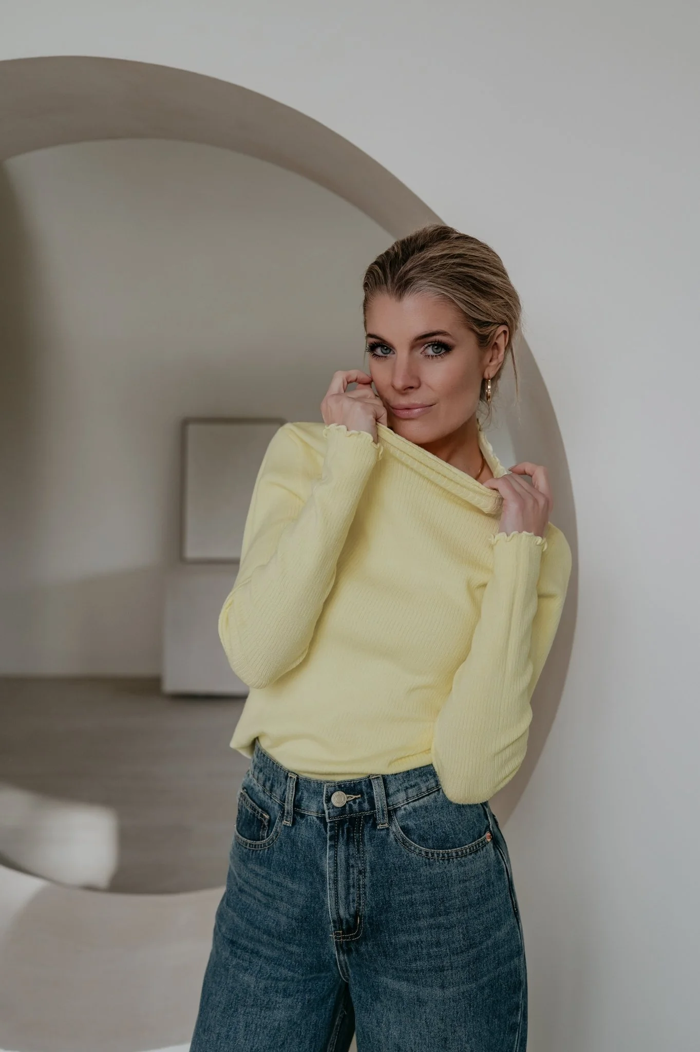 Stretto longsleeve I Yellow - Image 9
