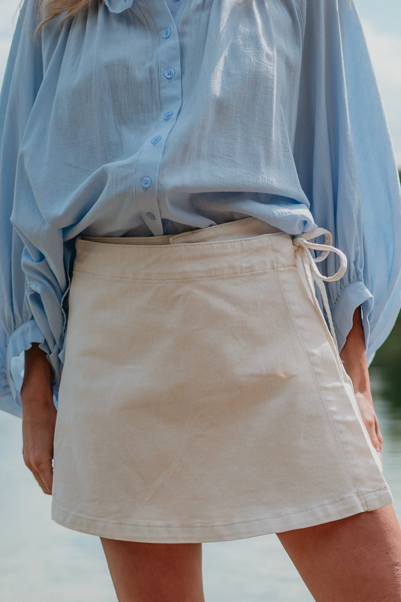 Sudore skort I Beige - Image 2