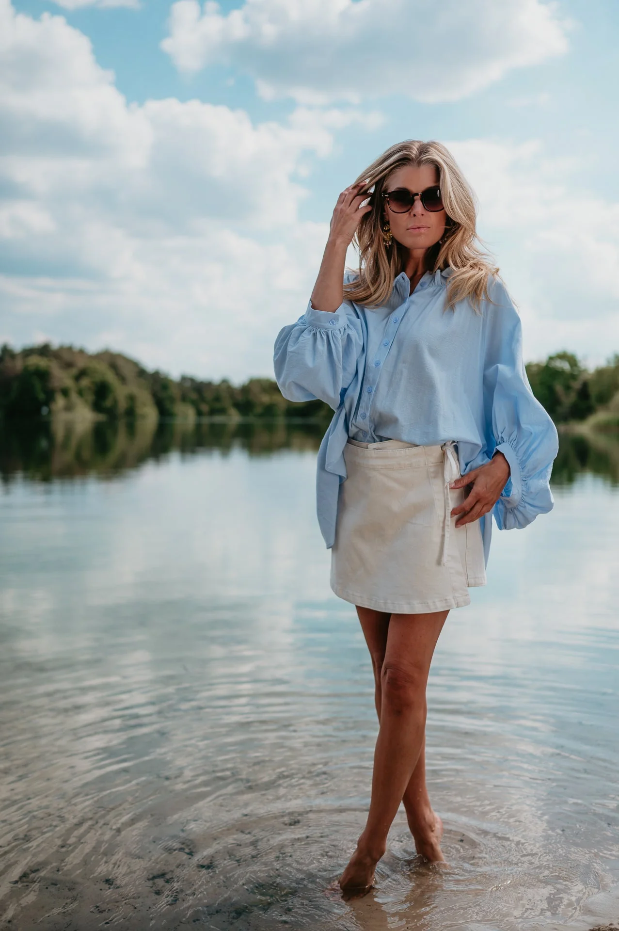 Sudore skort I Beige - Image 5
