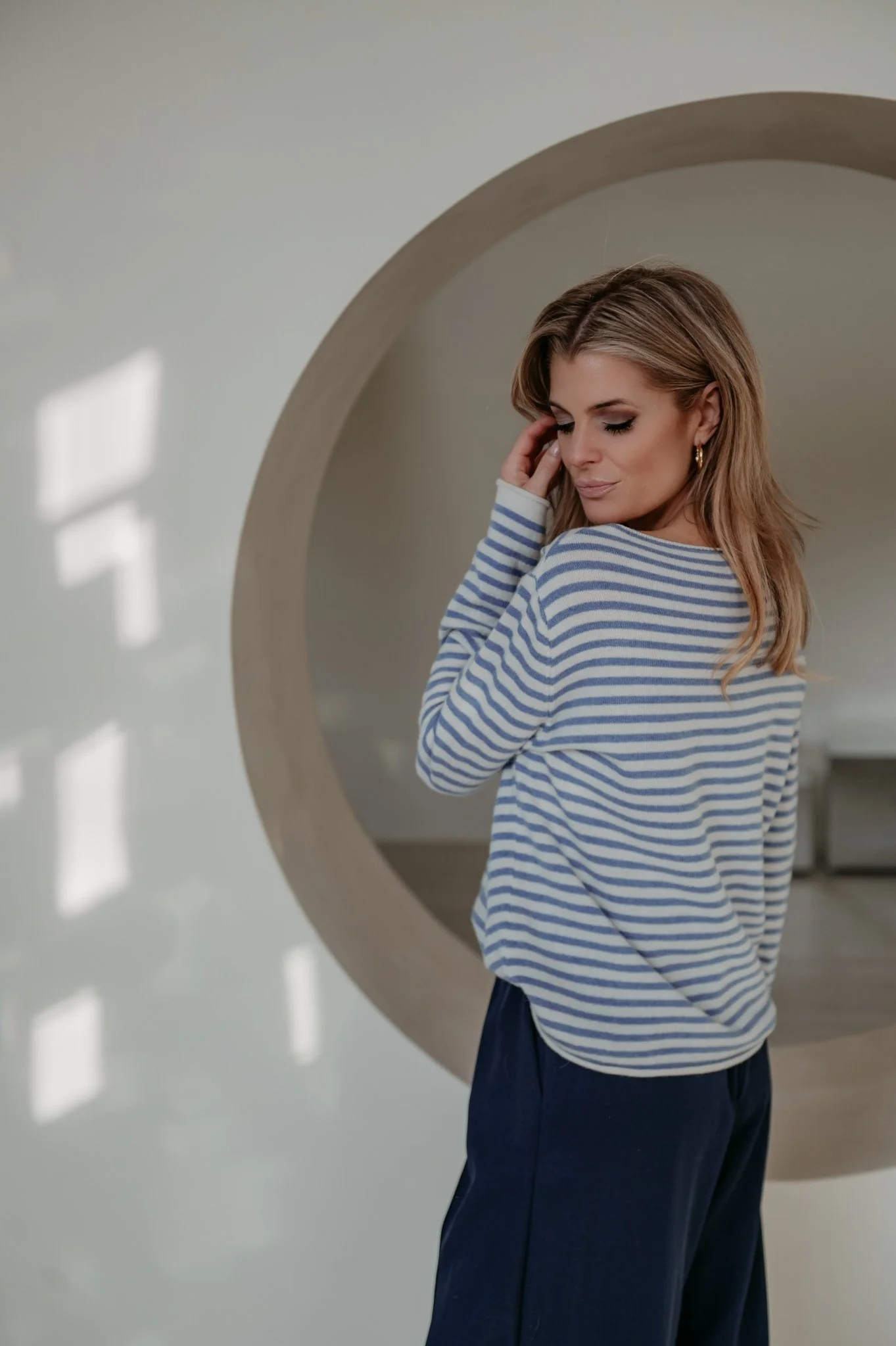 Tigre top I Striped Light Blue - Image 5
