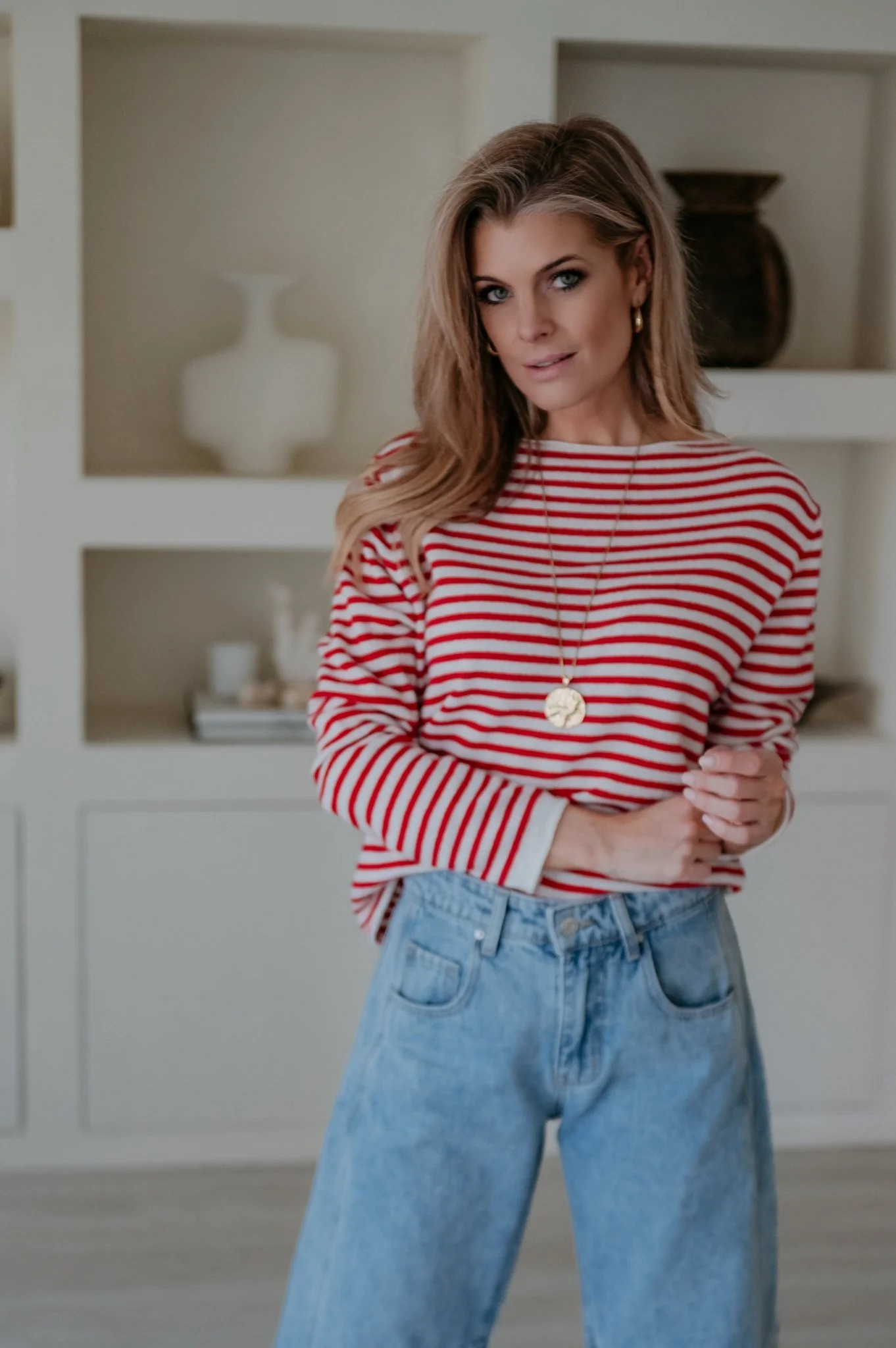Tigre top I Striped Red - Image 13