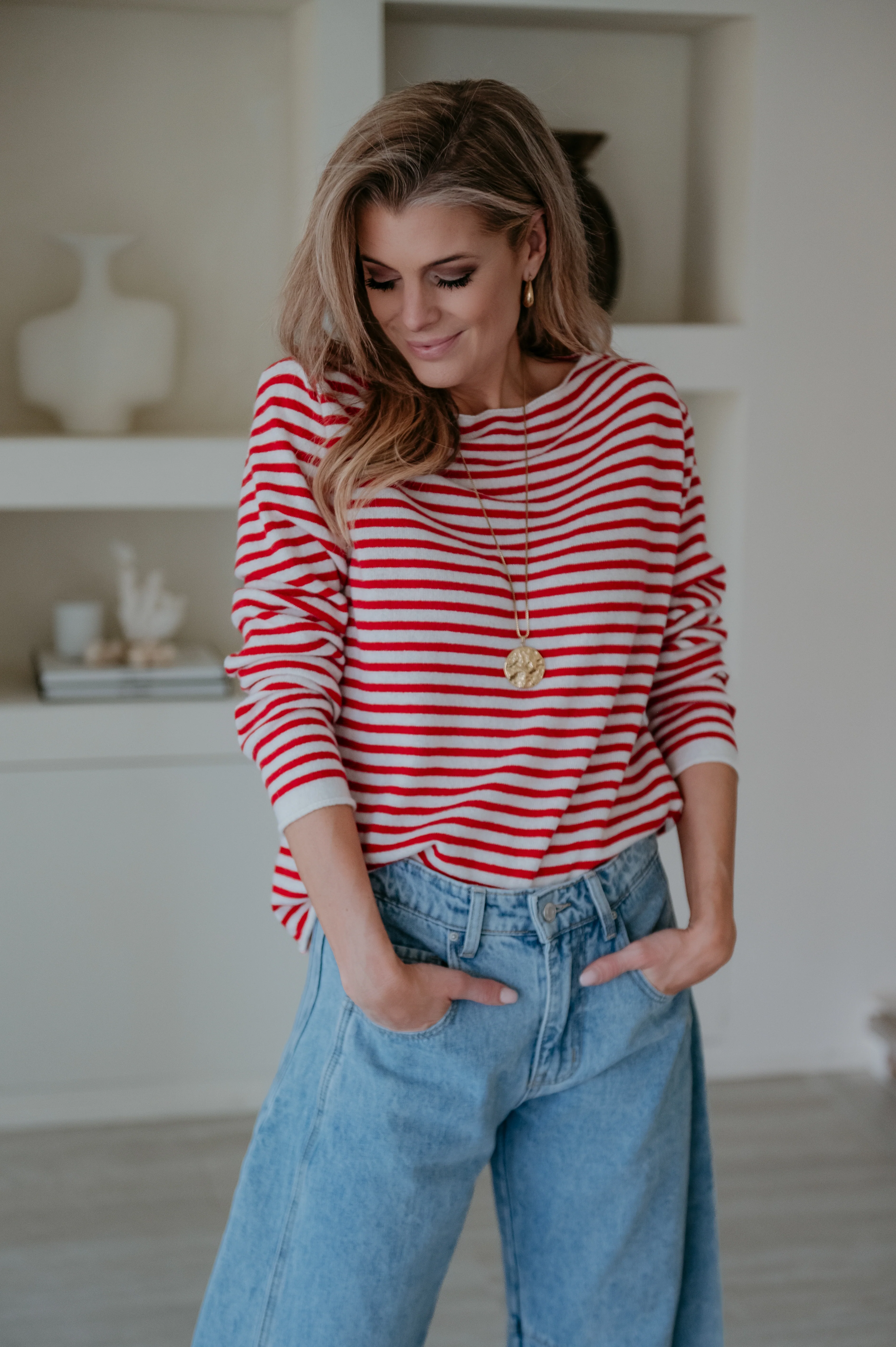 Tigre top I Striped Red - Image 5