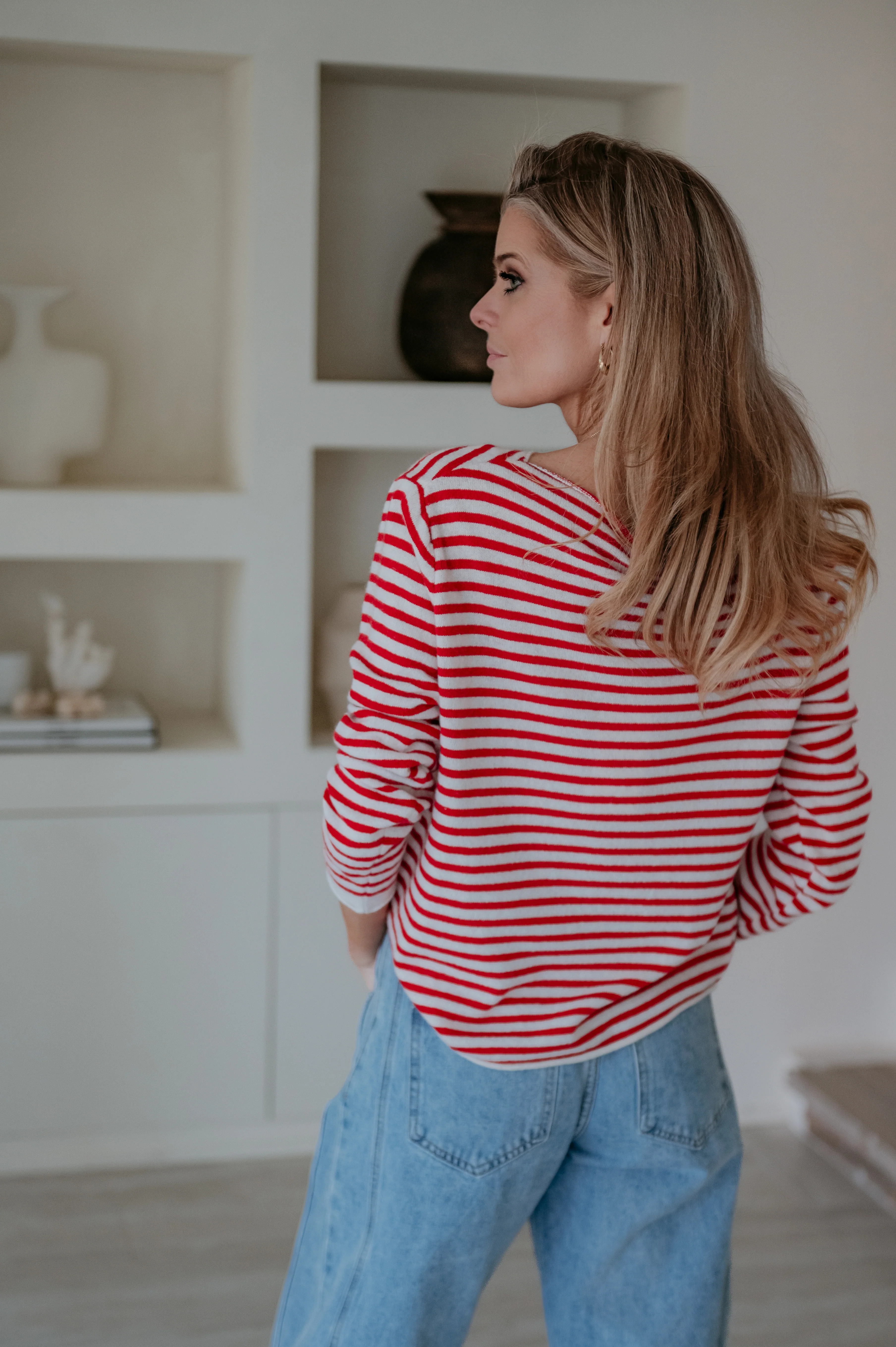 Tigre top I Striped Red - Image 6
