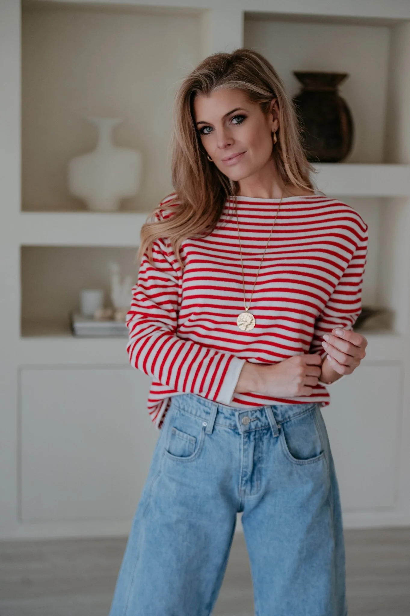 Tigre top I Striped Red - Image 7