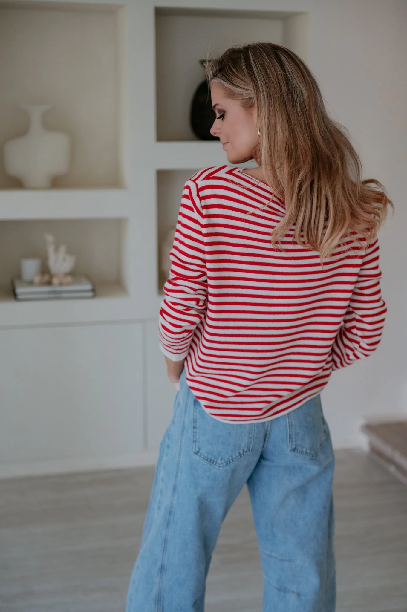 Tigre top I Striped Red - Image 8