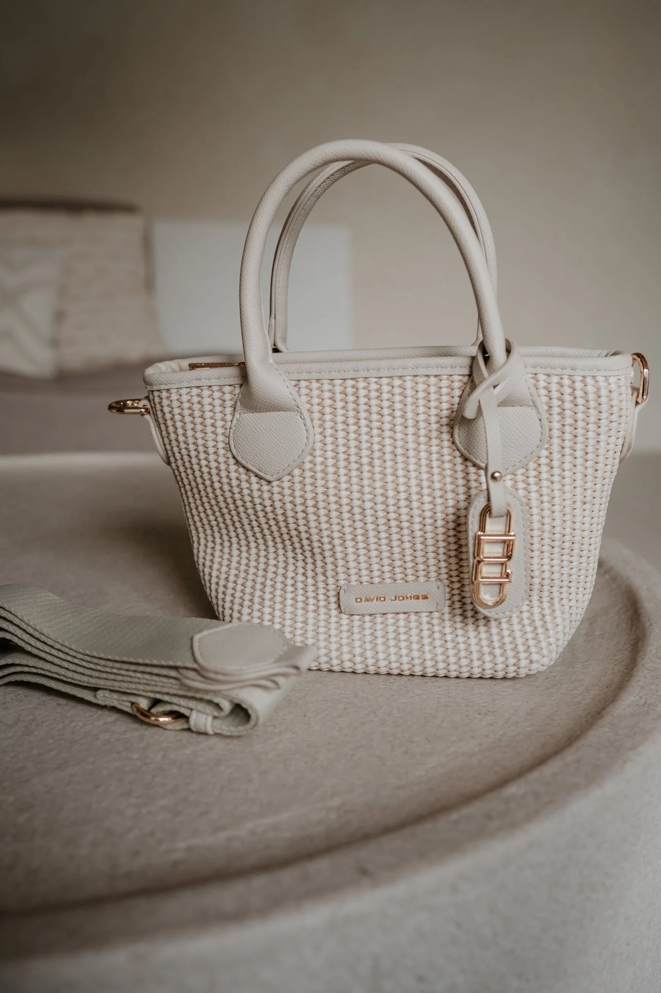 Trama handbag I Beige - Image 3