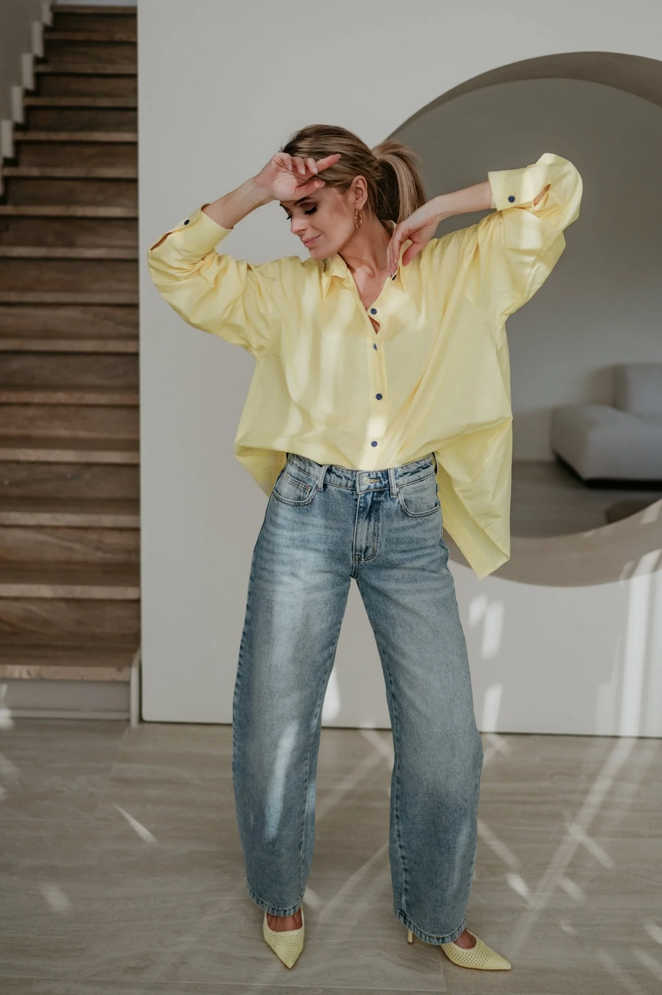 Tredo shirt I Yellow